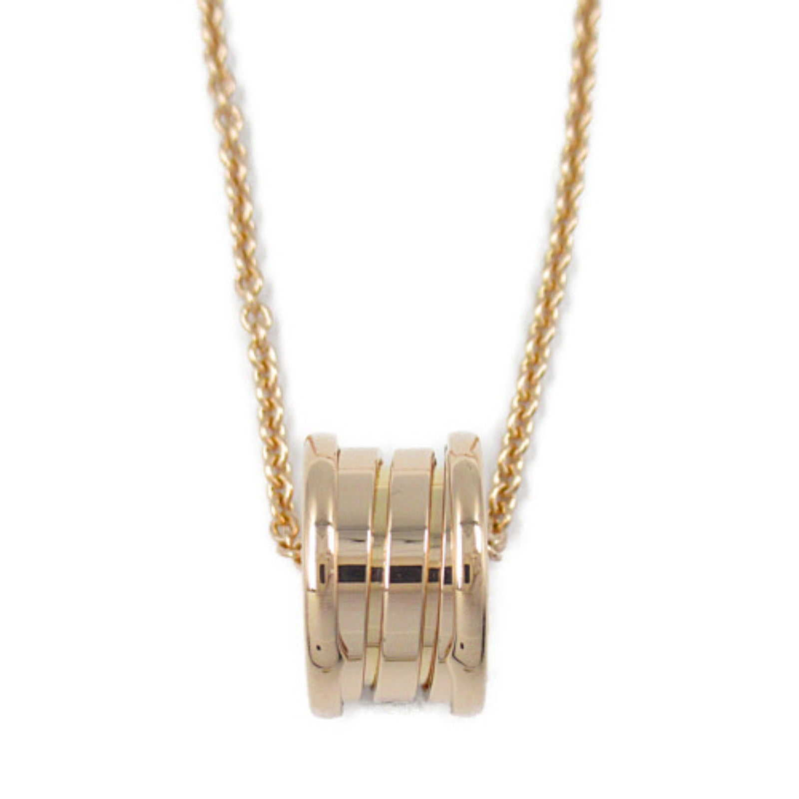 BVLGARI 18K玫瑰金B-zero1 Necklace項鍊
