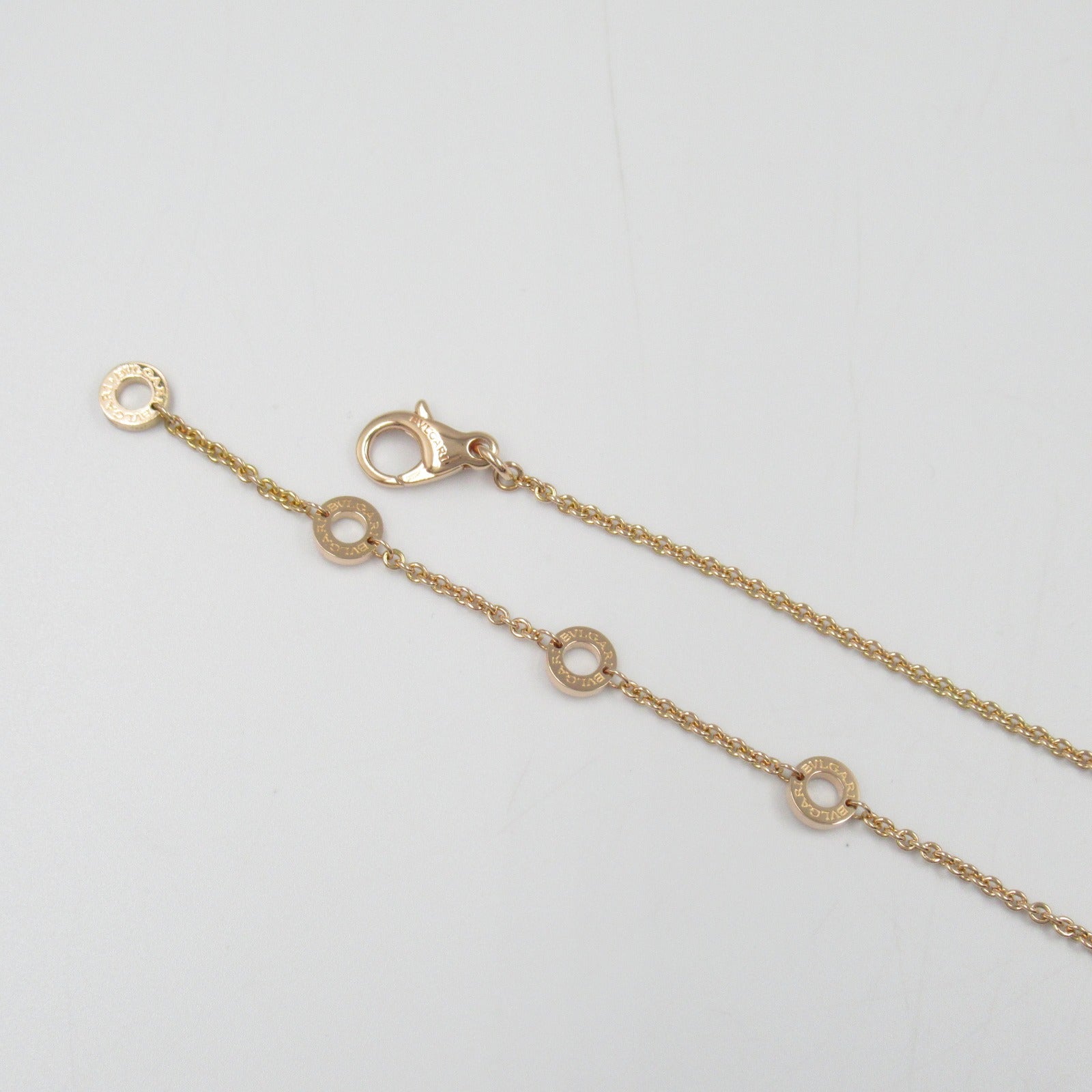 BVLGARI 18K玫瑰金B-zero1 Necklace項鍊