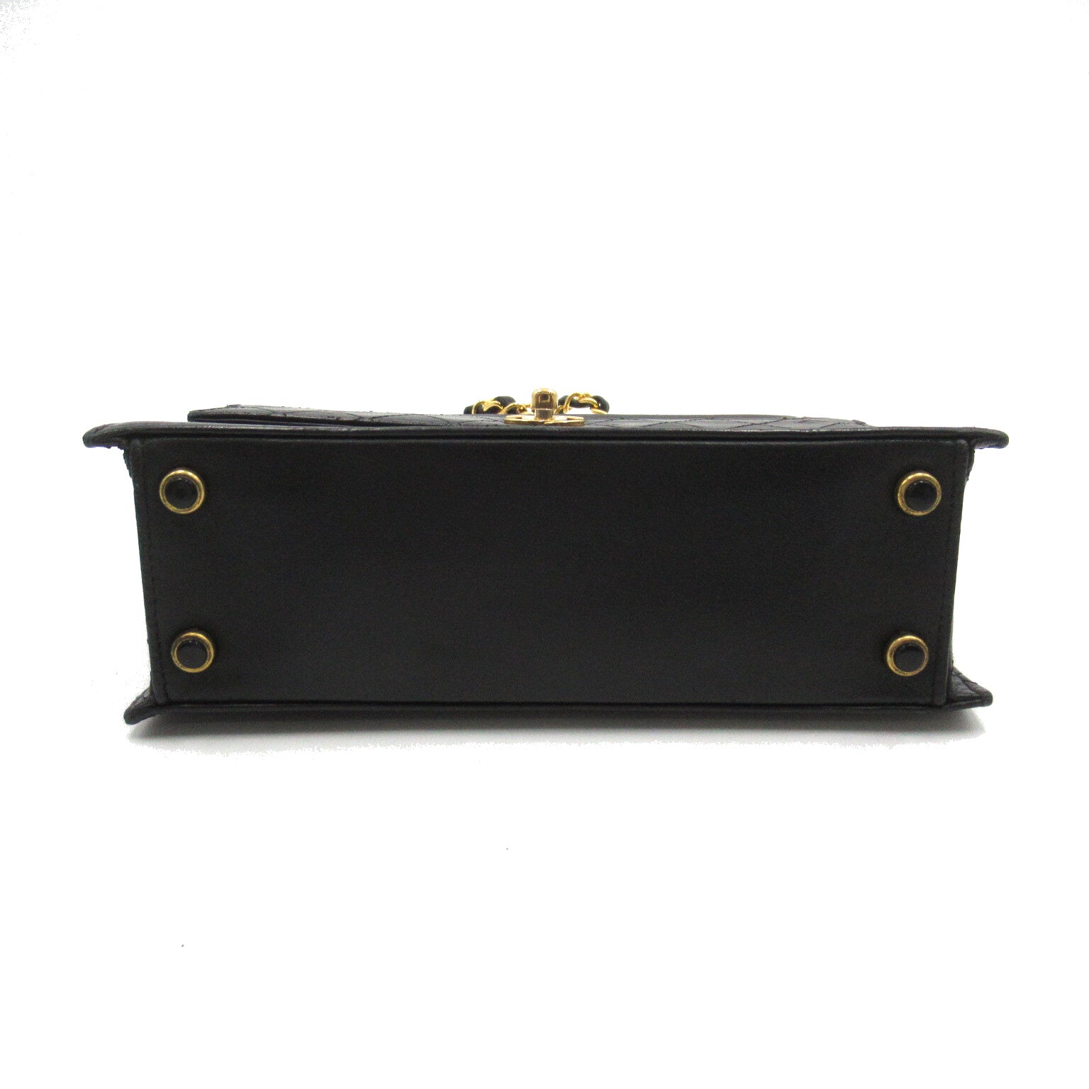 CHANEL【激減優惠】 羊皮皮革Chain Shoulder金扣肩背袋