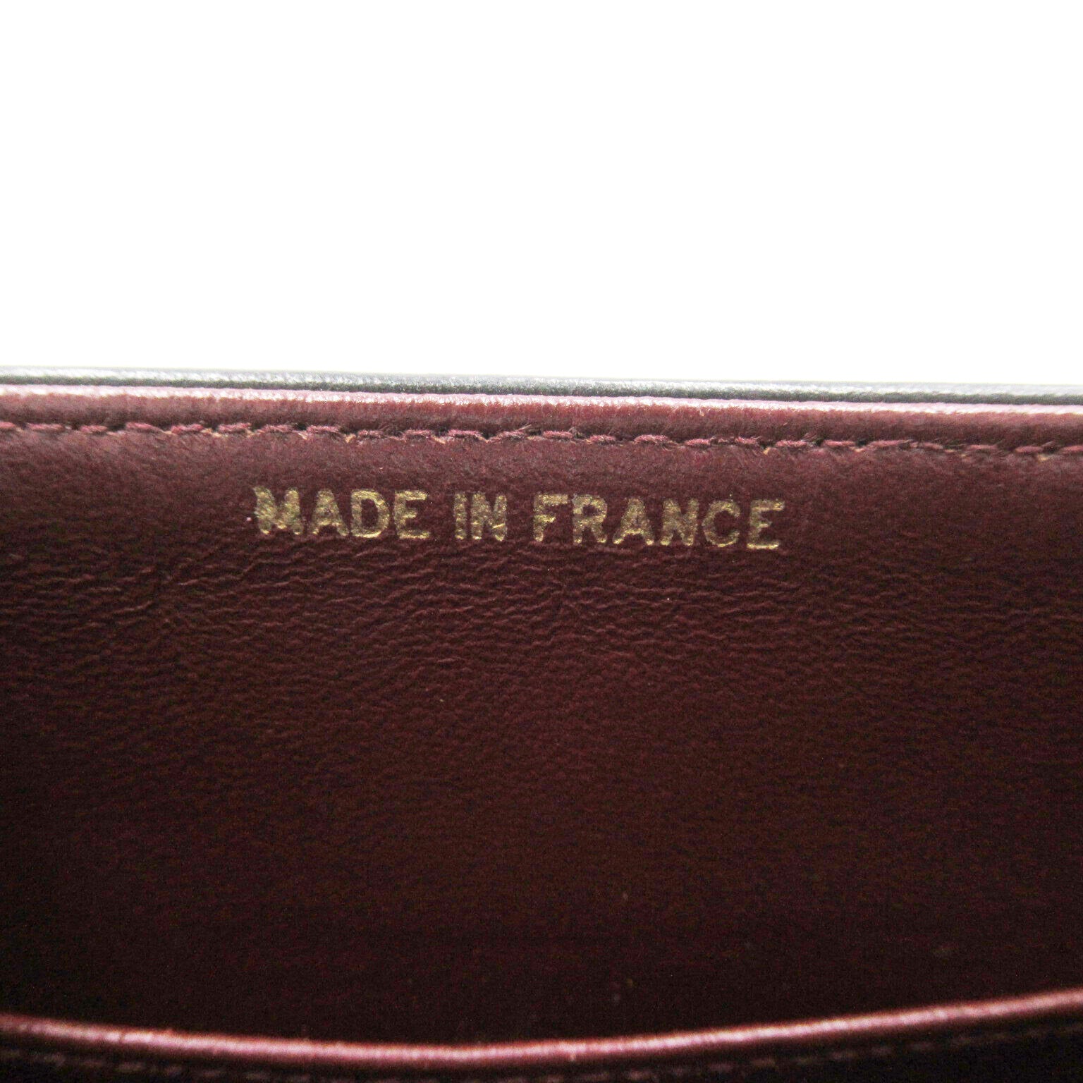 CHANEL【激減優惠】 羊皮皮革Chain Shoulder金扣肩背袋