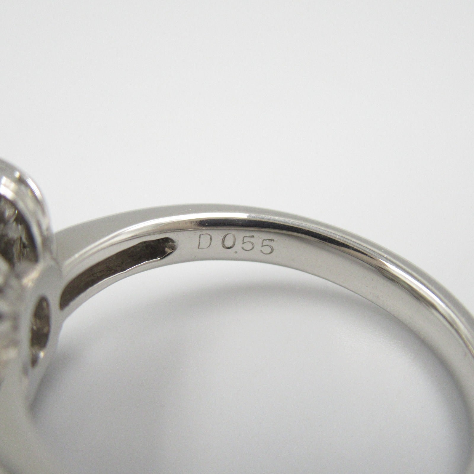 JEWELRY PT900鉑金Alexandrite Diamond Ring戒指US#6.25