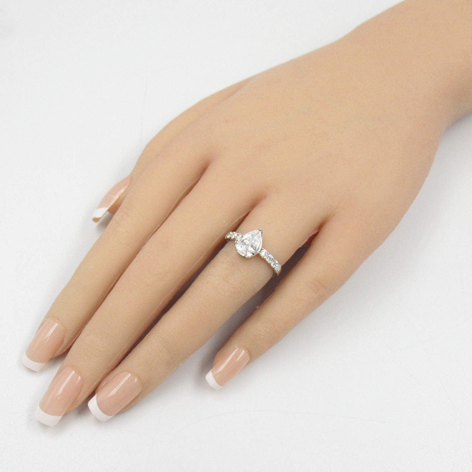 JEWELRY PT900鉑金Diamond Ring鑽石戒指US#5.75