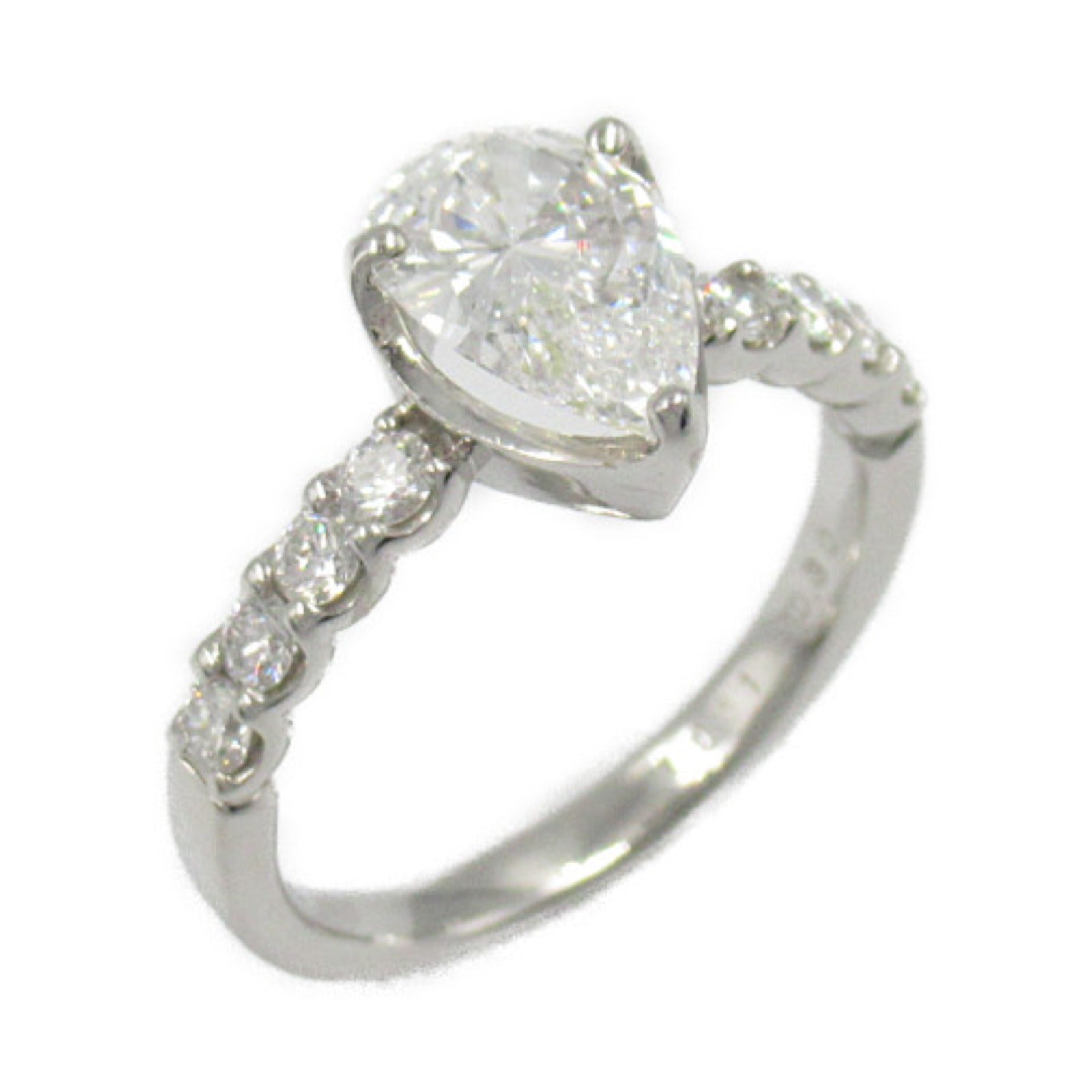 JEWELRY PT900鉑金Diamond Ring鑽石戒指US#5.75