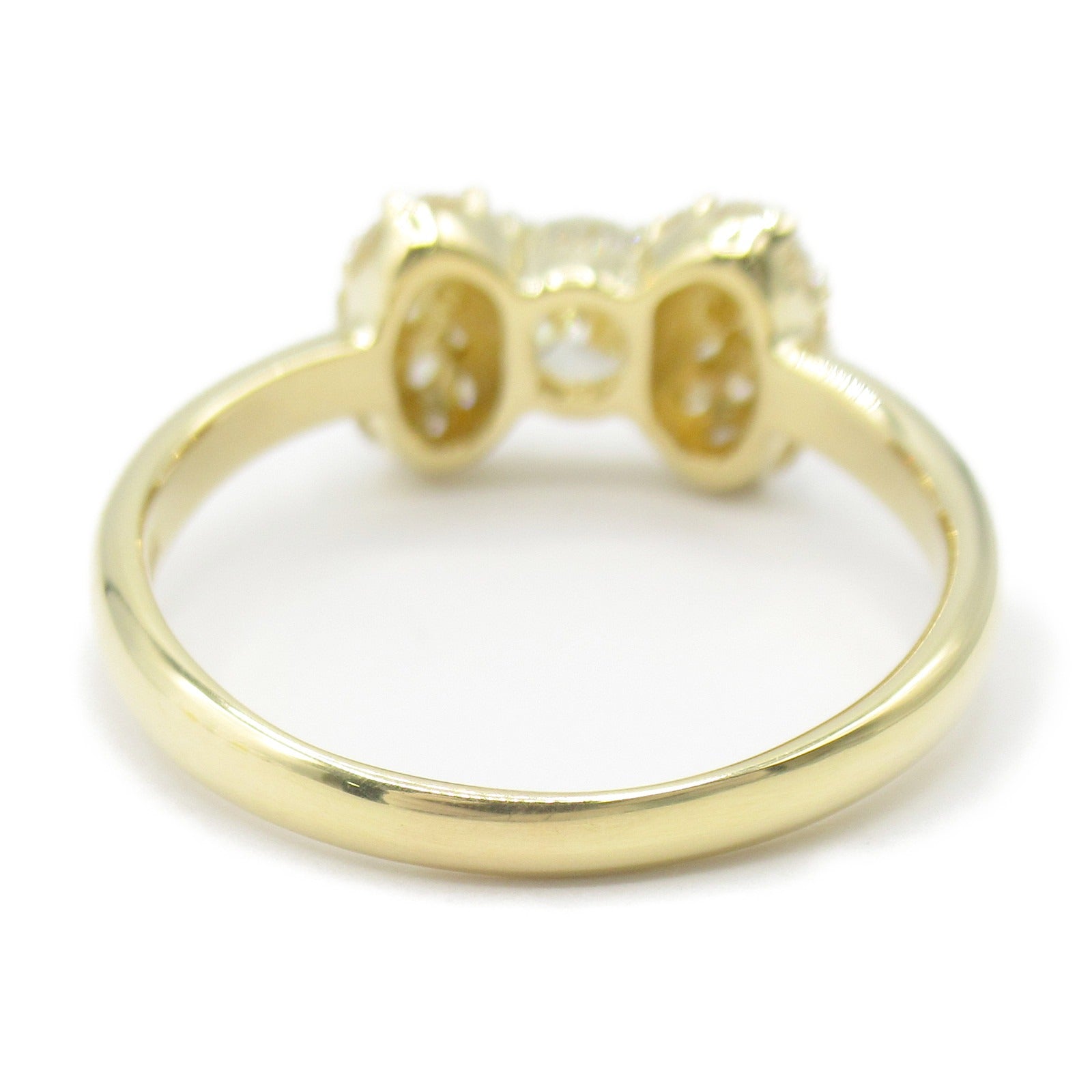 JEWELRY【激減優惠】 18K黃金Diamond Ring鑽石戒指US#7.5