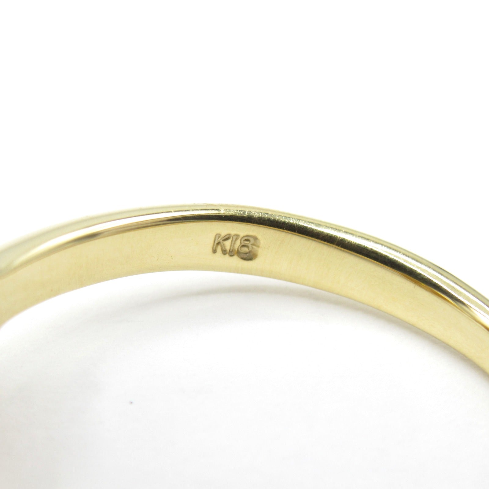 JEWELRY【激減優惠】 18K黃金Diamond Ring鑽石戒指US#7.5