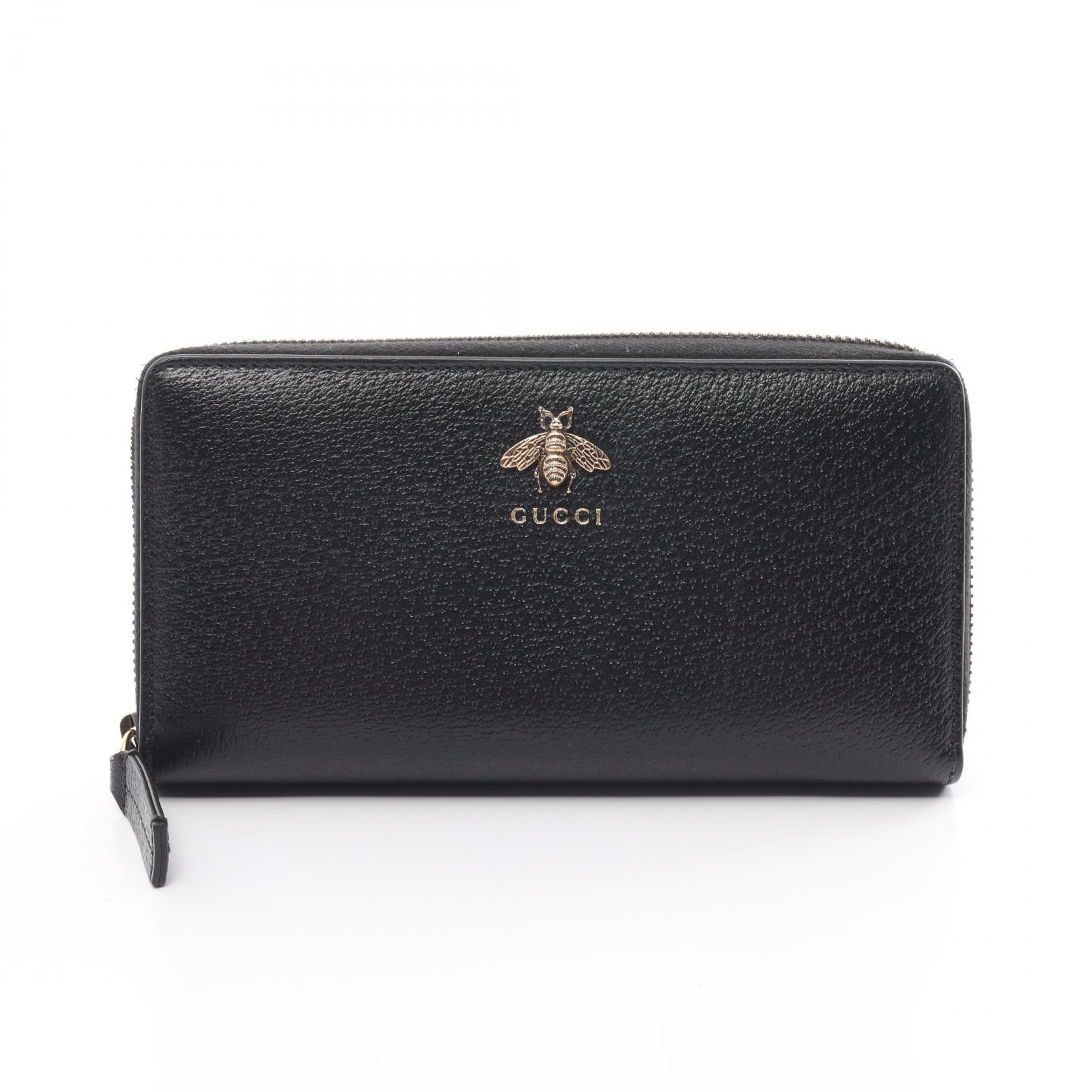 GUCCI 皮革Long Wallet長錢包黑色