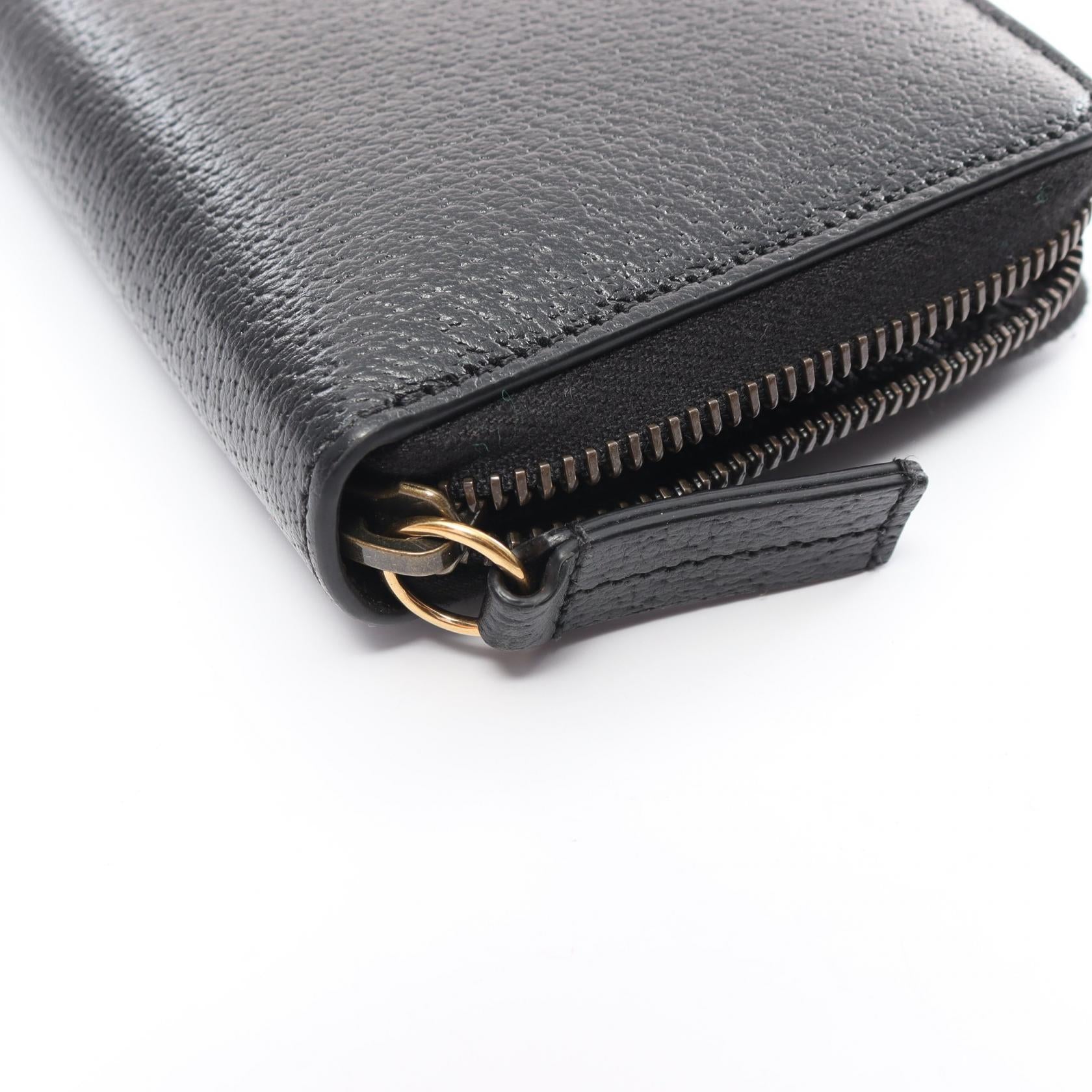 GUCCI 皮革Long Wallet長錢包黑色