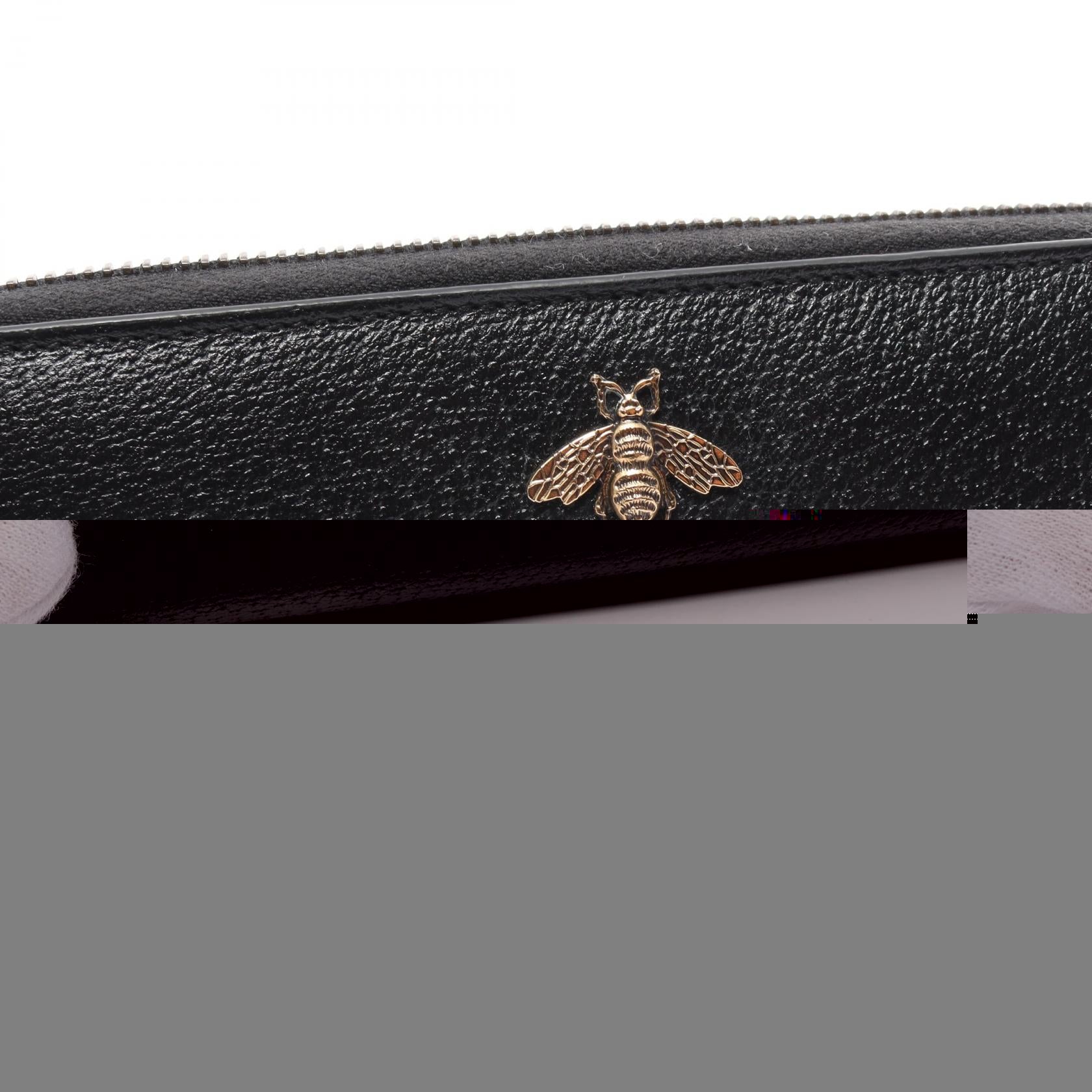 GUCCI 皮革Long Wallet長錢包黑色