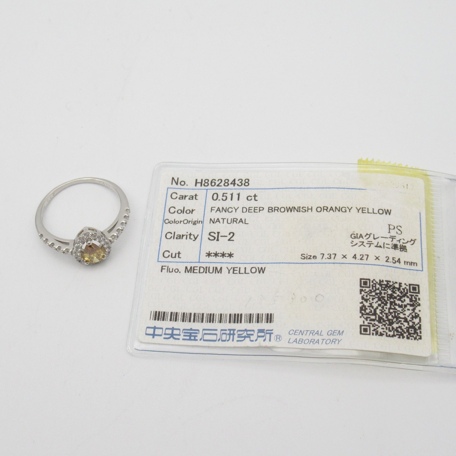 JEWELRY PT900鉑金Diamond Ring鑽石戒指US#8