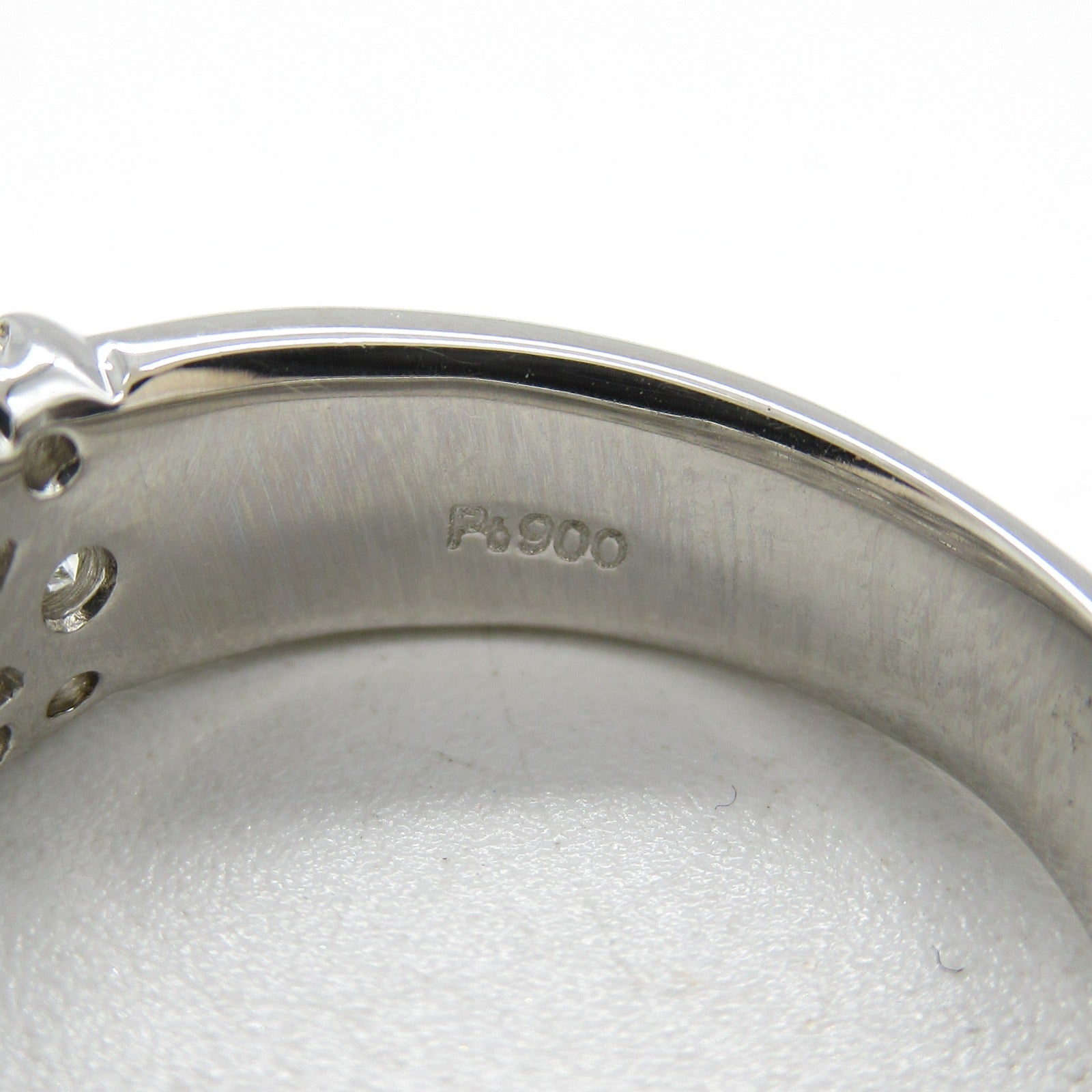 JEWELRY PT900鉑金Diamond Ring鑽石戒指US#4.5