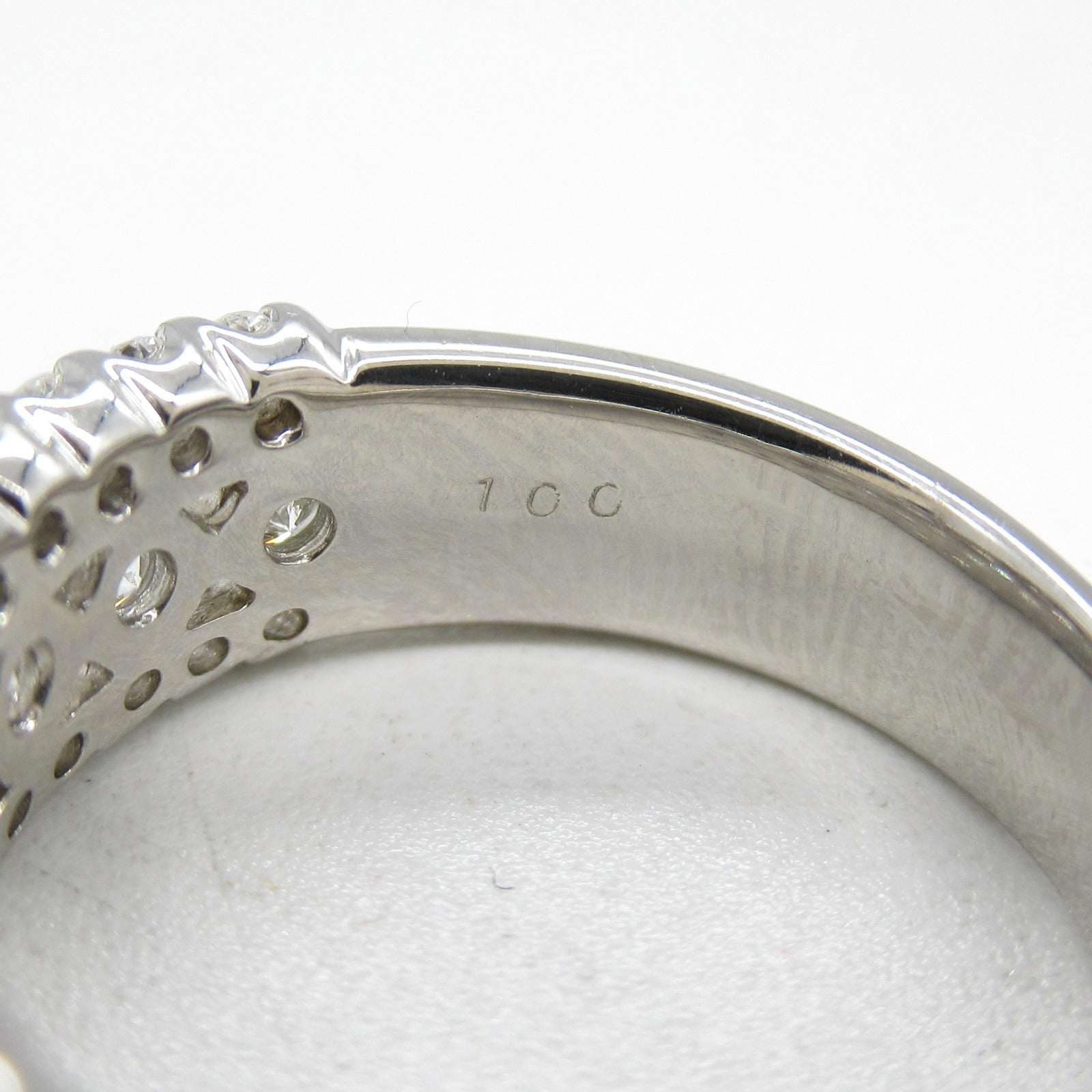 JEWELRY PT900鉑金Diamond Ring鑽石戒指US#4.5