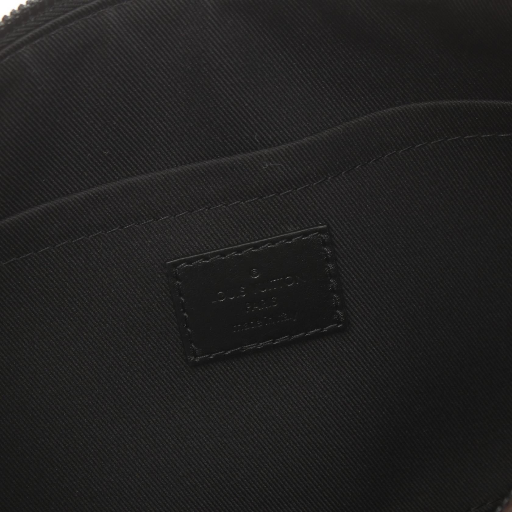 LOUIS VUITTON LV Soft Poroshon MM Hand shoulder Bag M46691 Monogram Orange