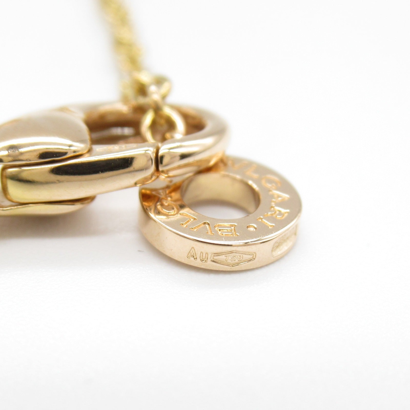 BVLGARI 18K玫瑰金B-zero1 Legend Dia Necklace項鍊