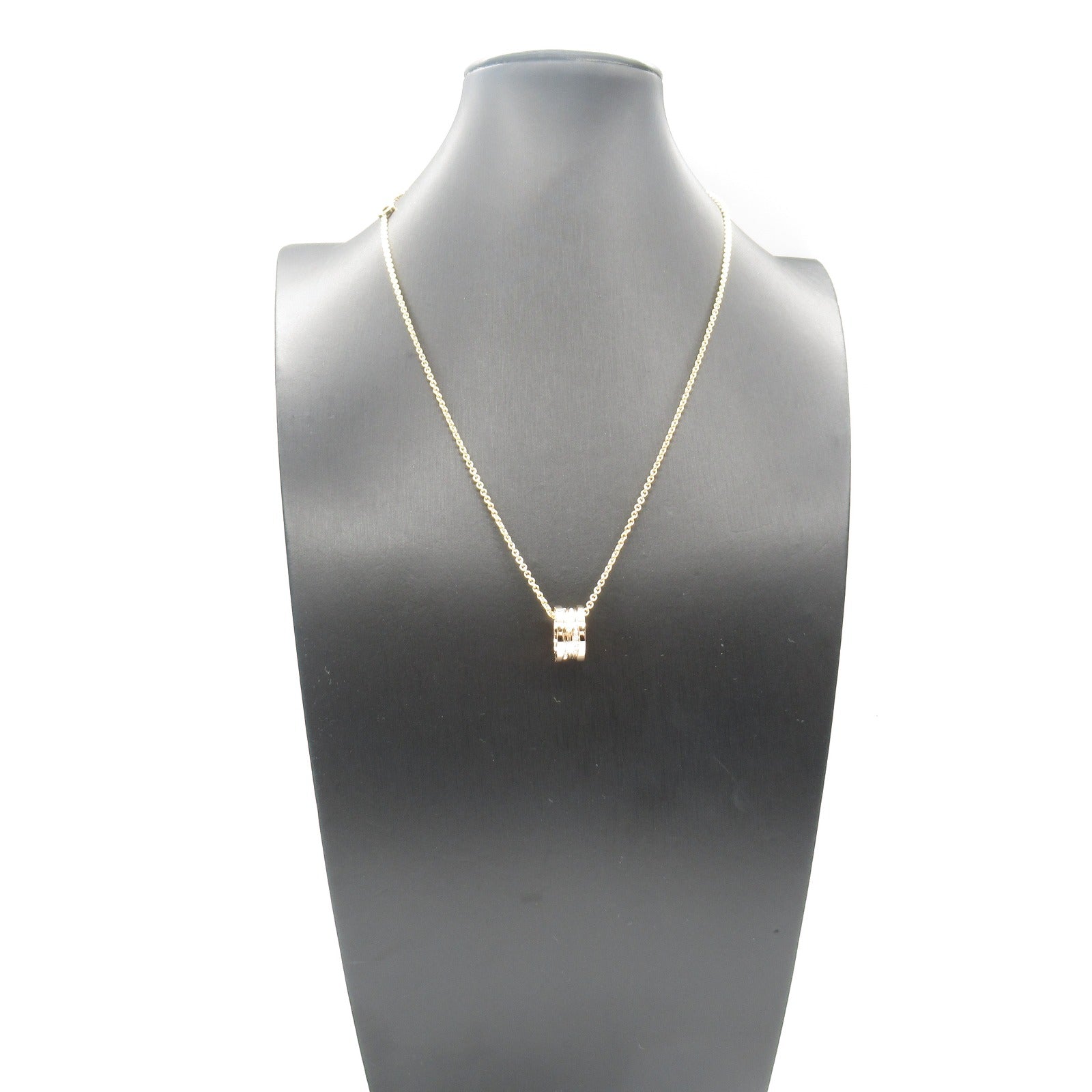 BVLGARI 18K玫瑰金B-zero1 Legend Dia Necklace項鍊