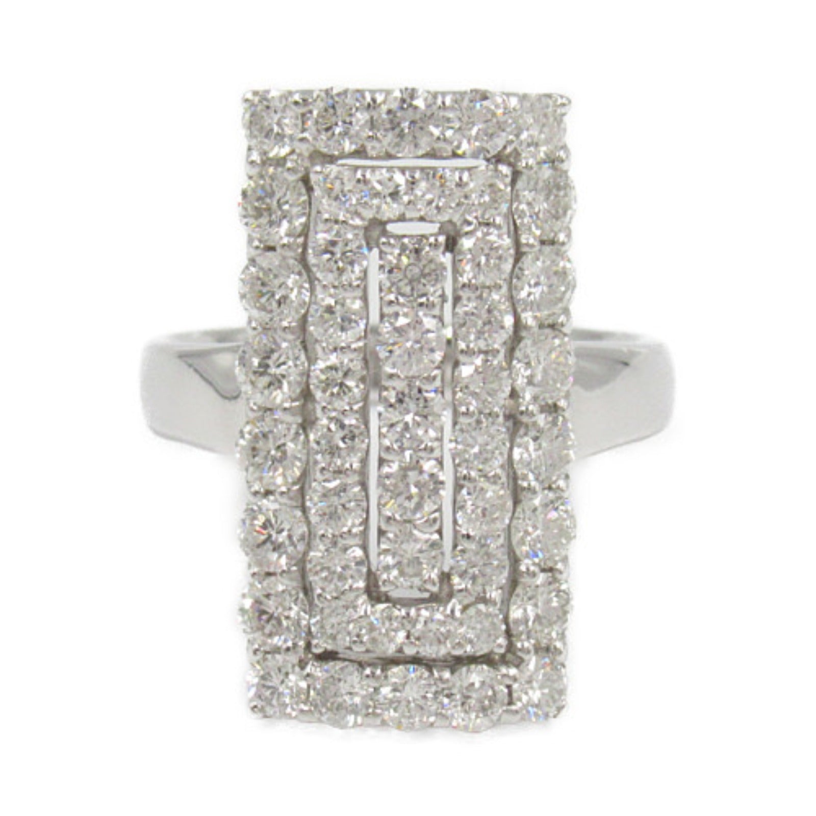 JEWELRY 18K白金Diamond Ring鑽石戒指US#6.25