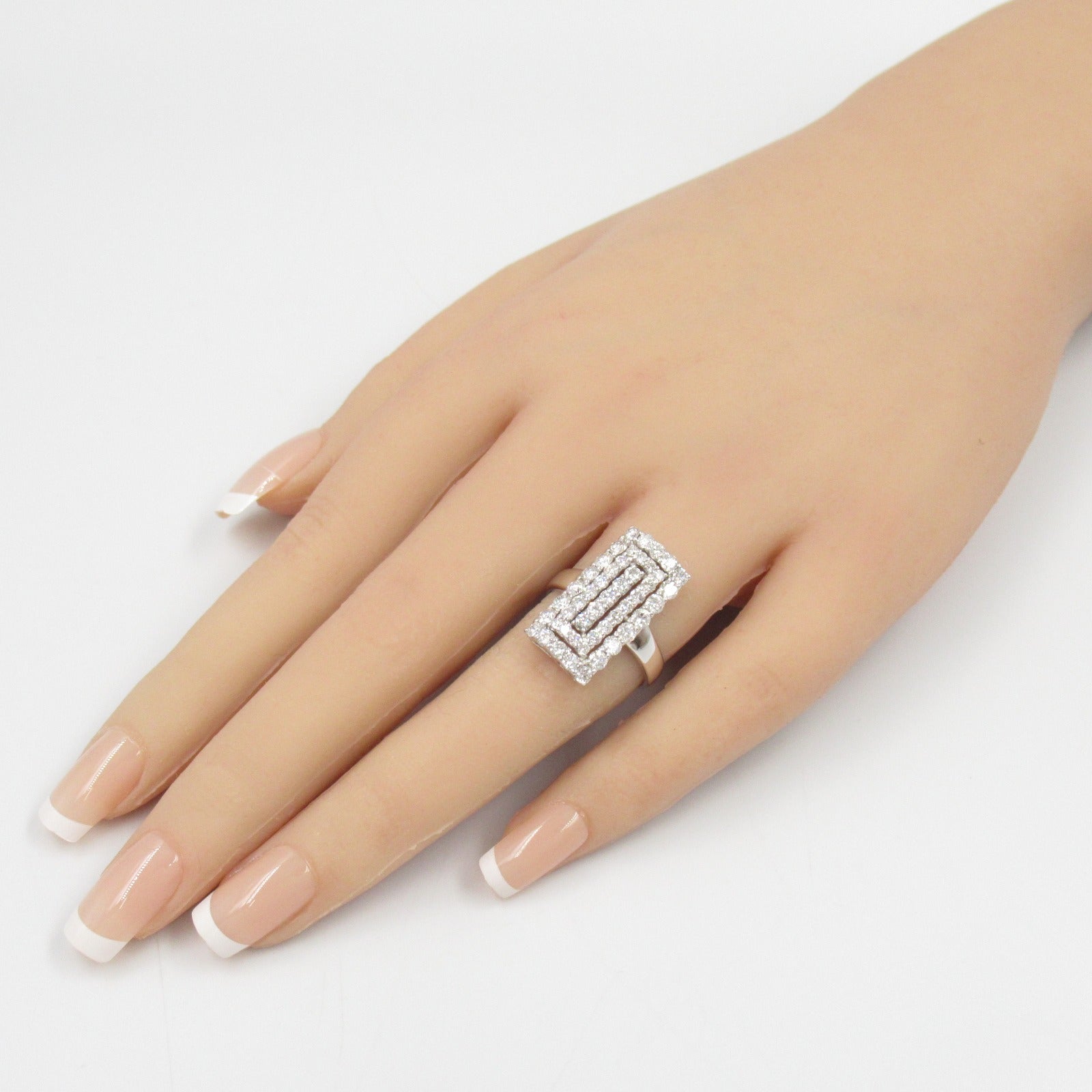 JEWELRY 18K白金Diamond Ring鑽石戒指US#6.25