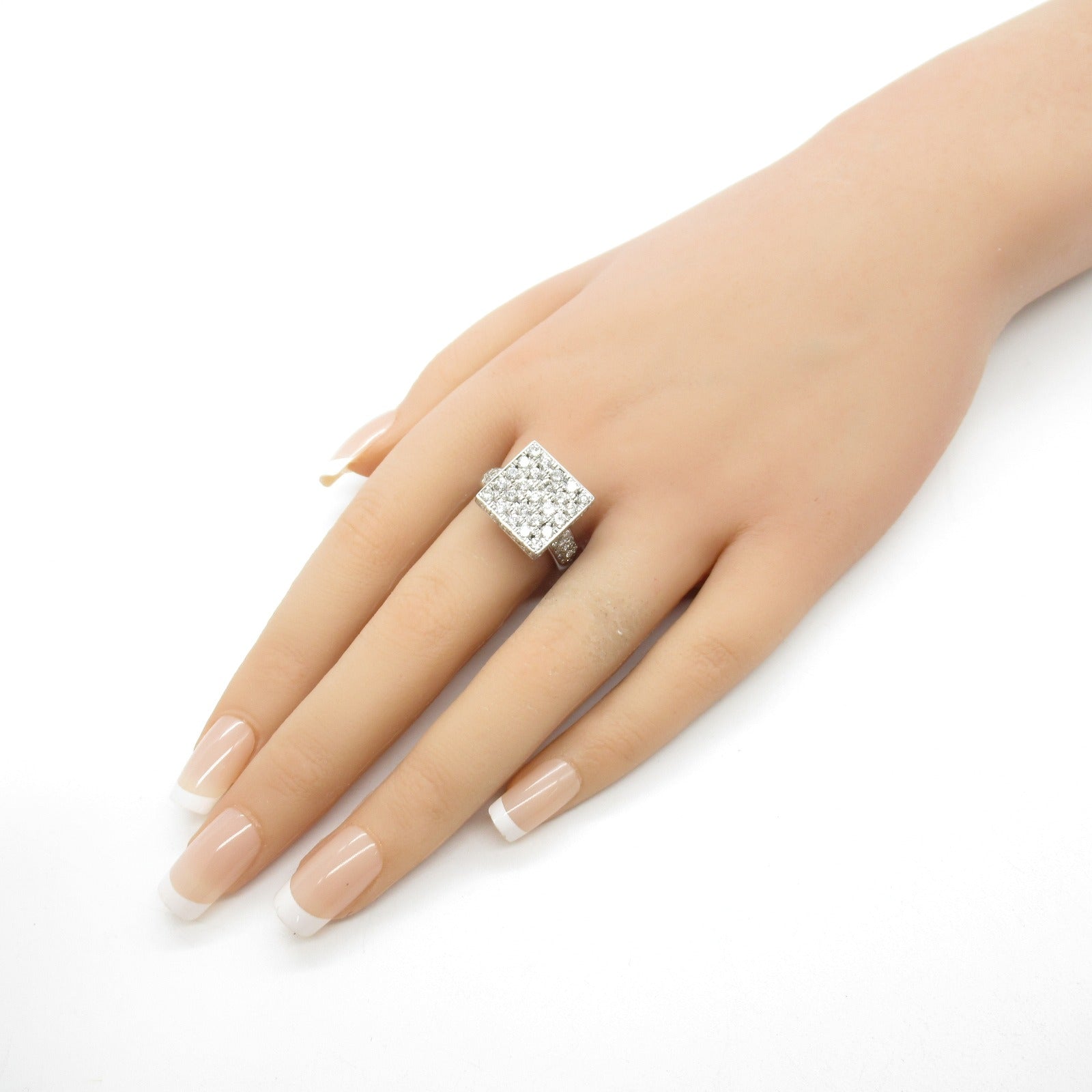 JEWELRY 18K白金Diamond Ring鑽石戒指US#7.5