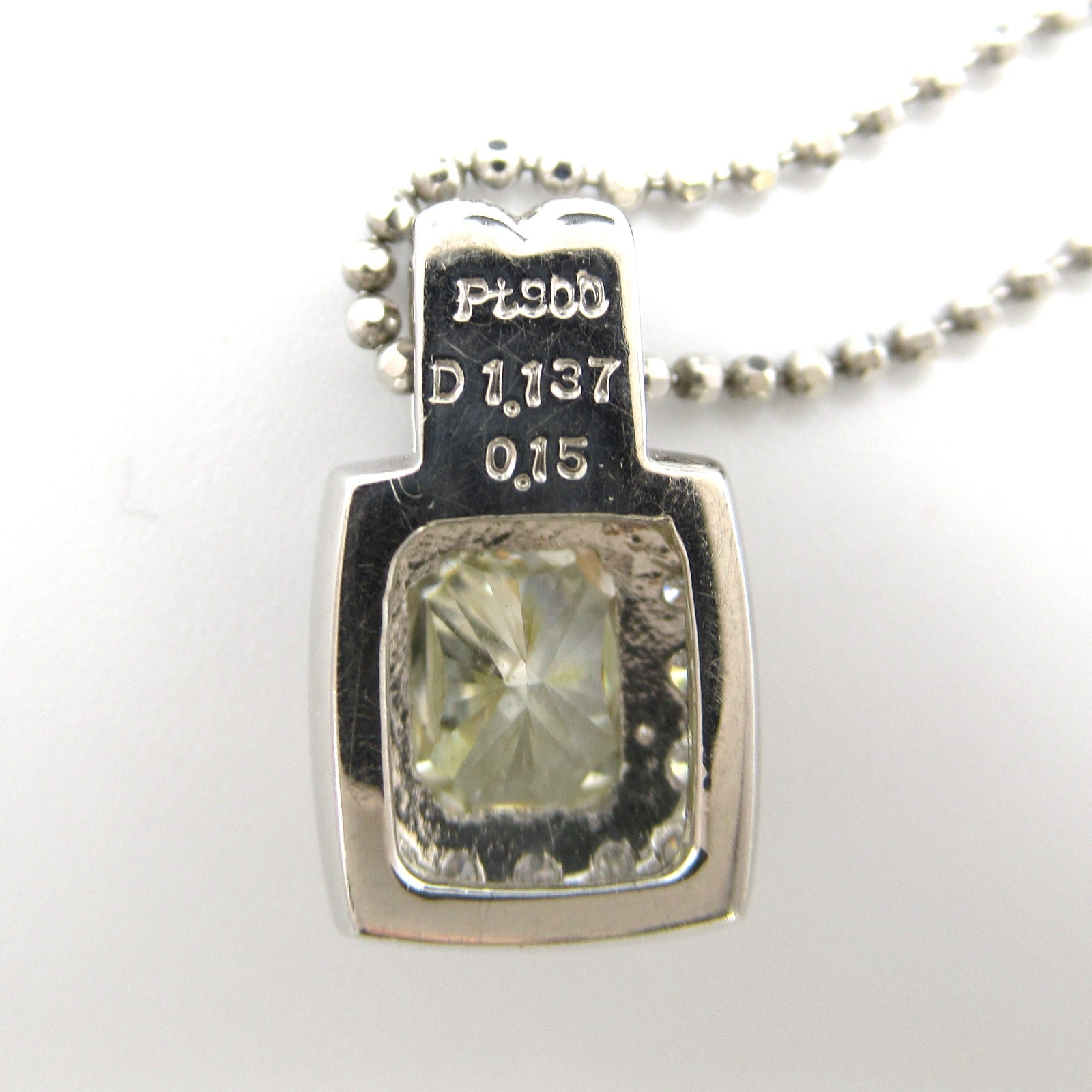 JEWELRY PT900/PT850鉑金Diamond Necklace鑽石項鍊
