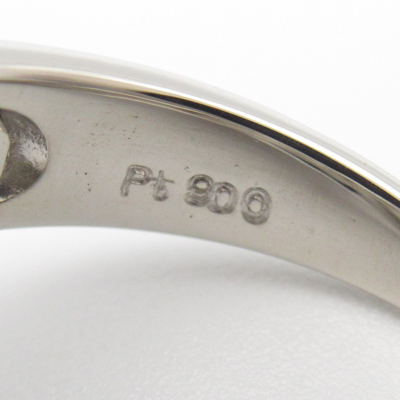 JEWELRY PT900鉑金Ruby Diamond Ring紅寶石/鑽石戒指US#6.25