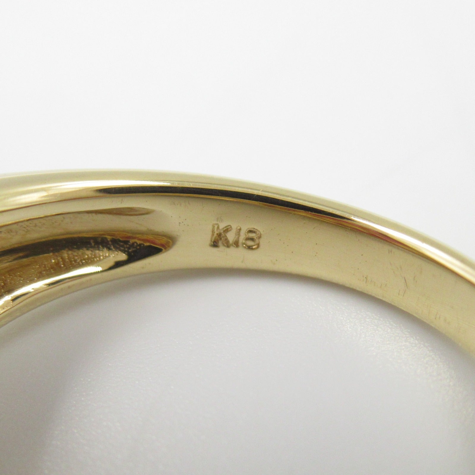 JEWELRY 18K黃金Ruby Diamond Ring紅寶石/鑽石戒指US#6