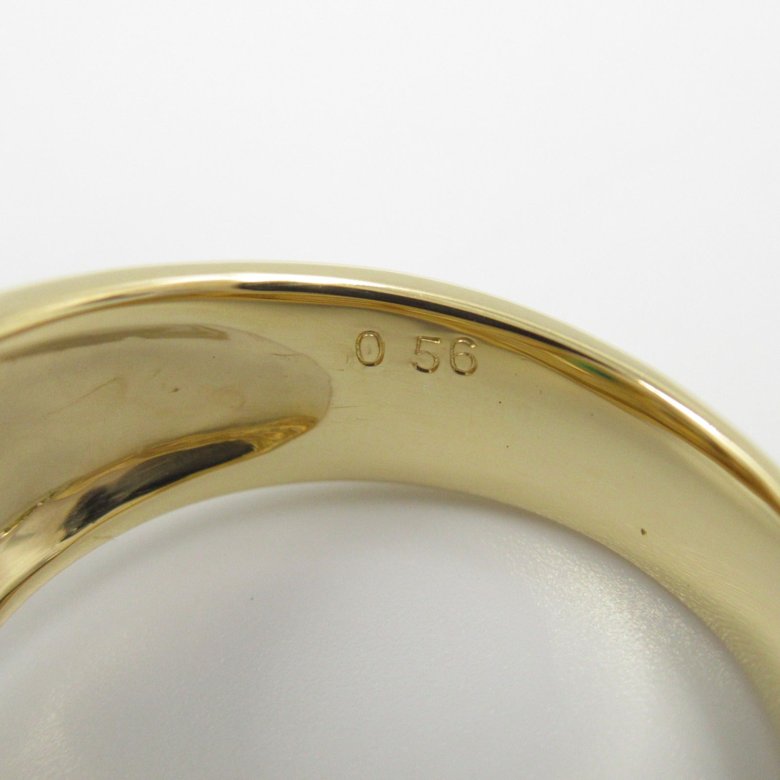 JEWELRY 18K黃金Emerald Diamond Ring綠寶石/鑽石戒指US#6.25