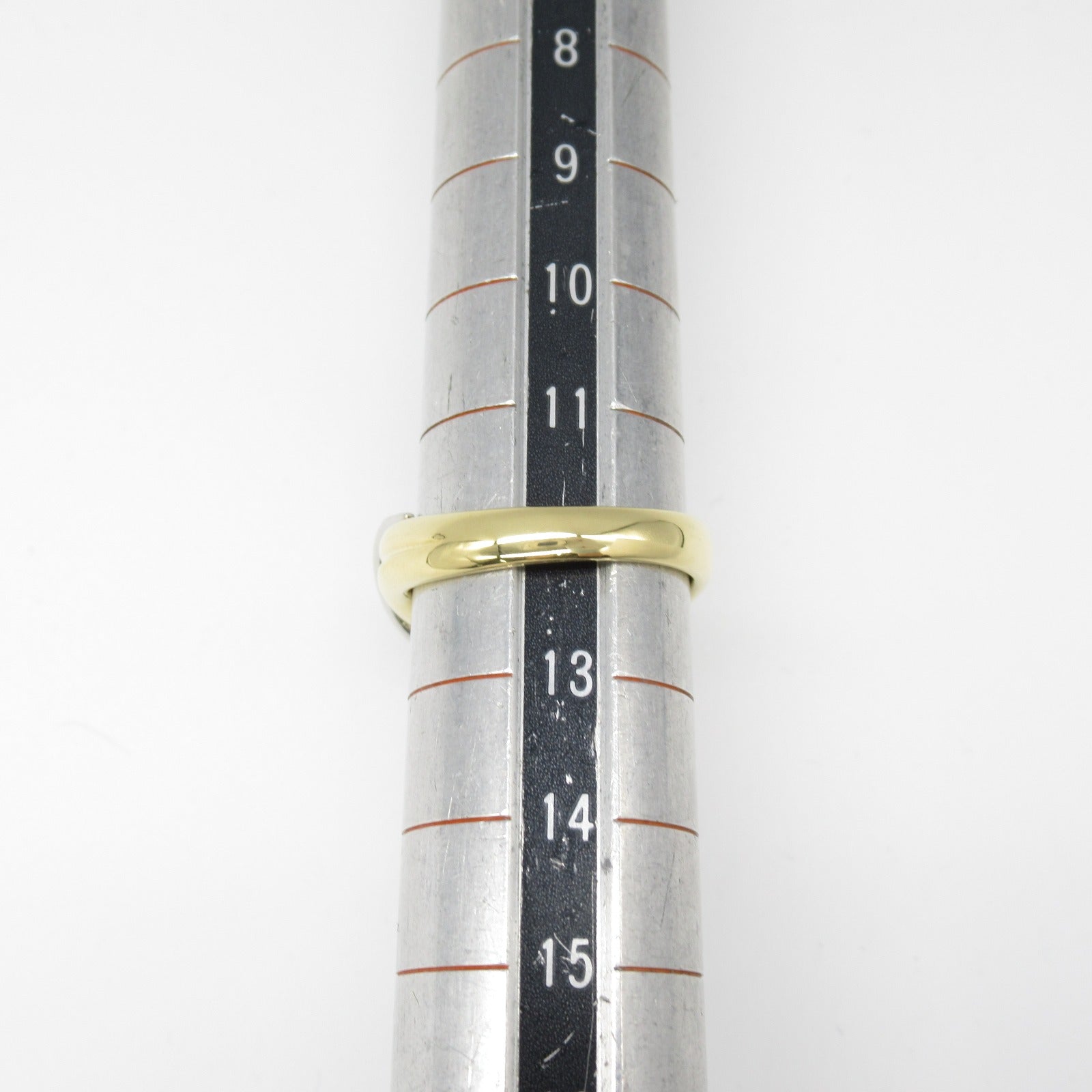 JEWELRY 18K黃金/PT900鉑金Chikako Kaku Ring紅寶石/鑽石戒指US#6.25