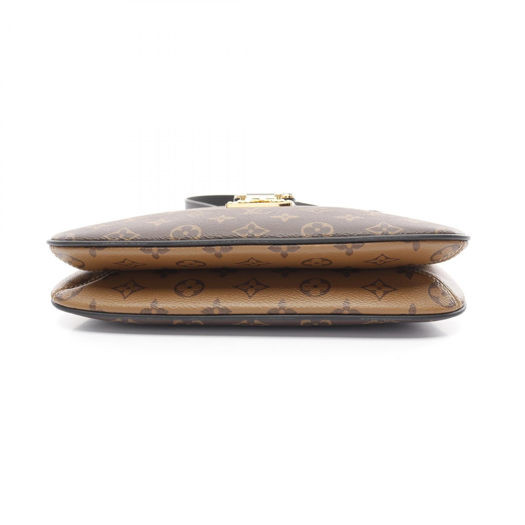 LOUIS VUITTON【激減優惠】 Monogram Reverse LV Twinny金扣肩背袋