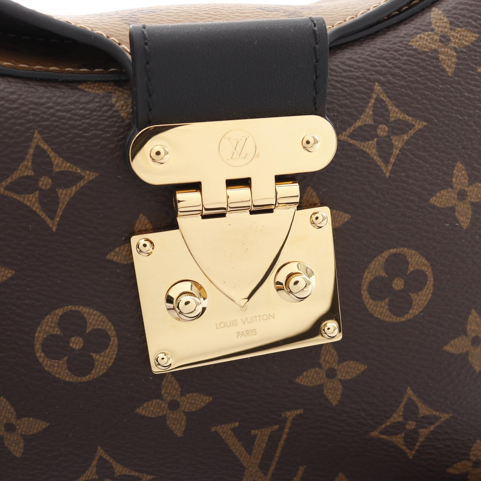 LOUIS VUITTON【激減優惠】 Monogram Reverse LV Twinny金扣肩背袋