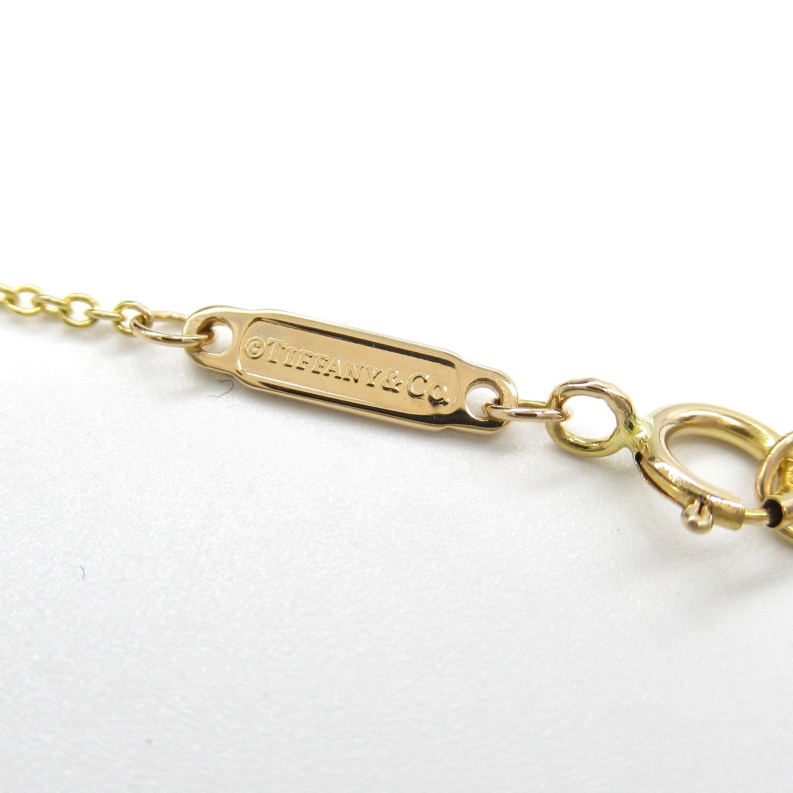 TIFFANY＆CO【激減優惠】 18K玫瑰金T Smile Mini Diamond Necklace鑽石項鍊