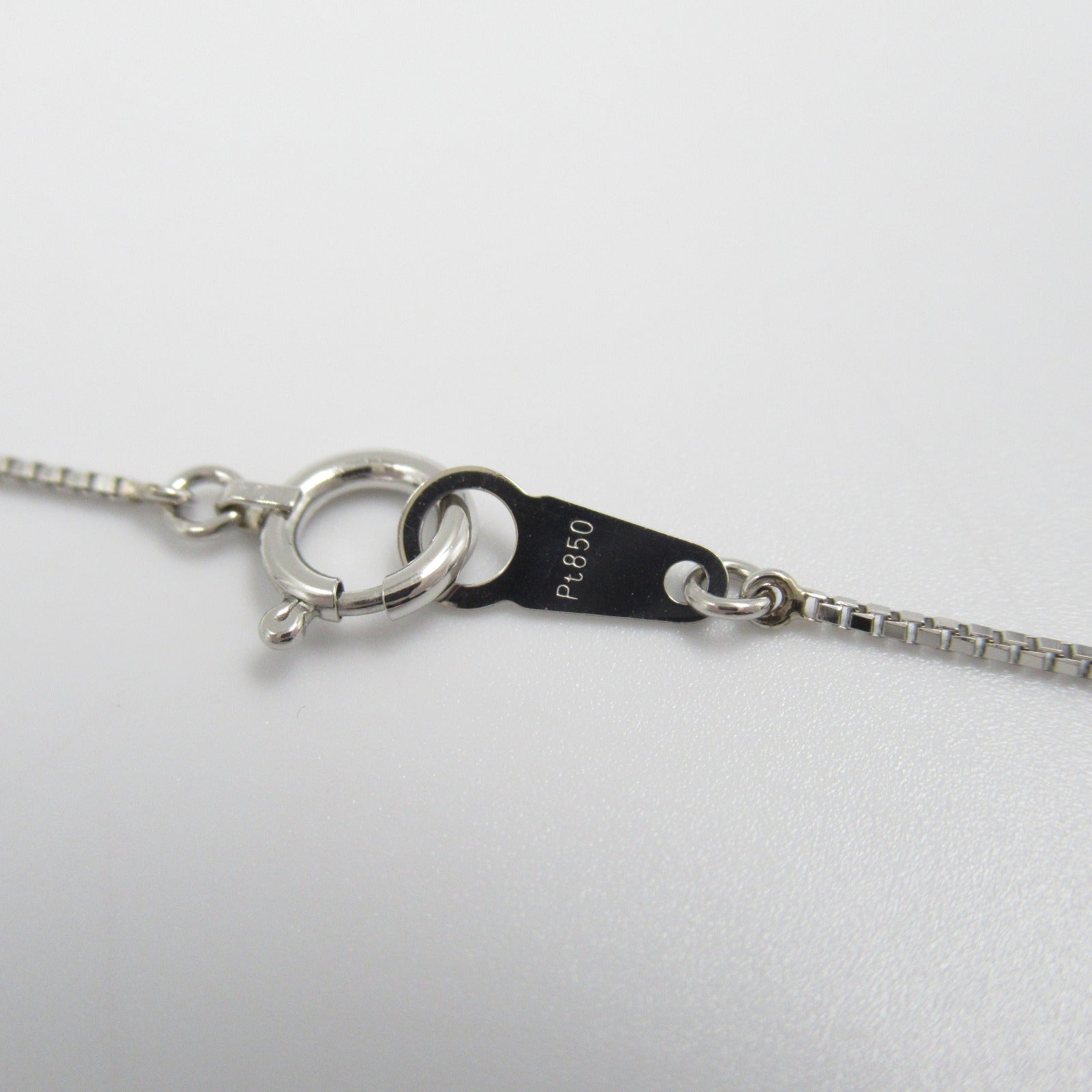 JEWELRY PT900/PT850鉑金Sapphire Diamond Necklace藍寶石/鑽石項鍊