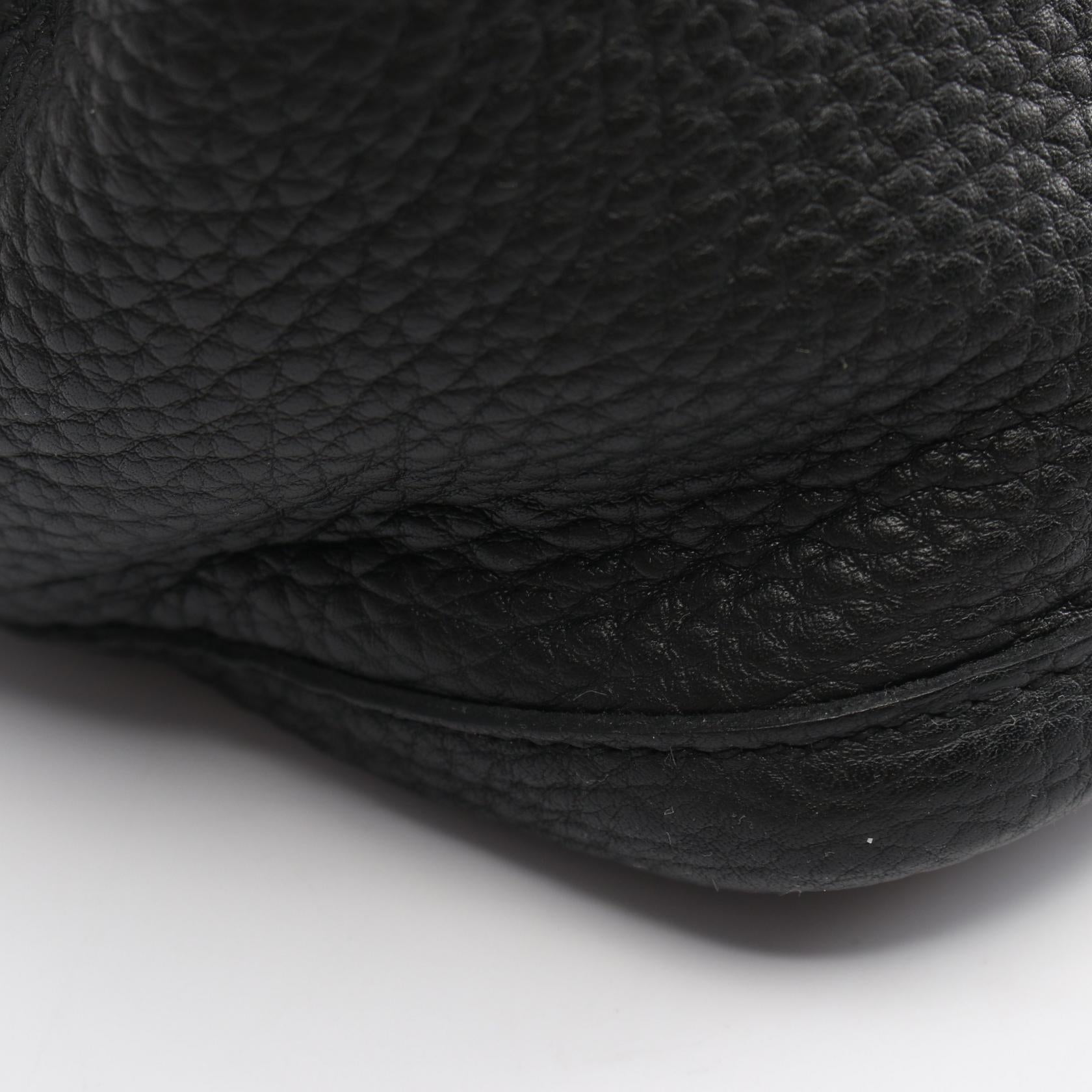 HERMES Negonda皮革Garden Party PM銀扣手挽袋