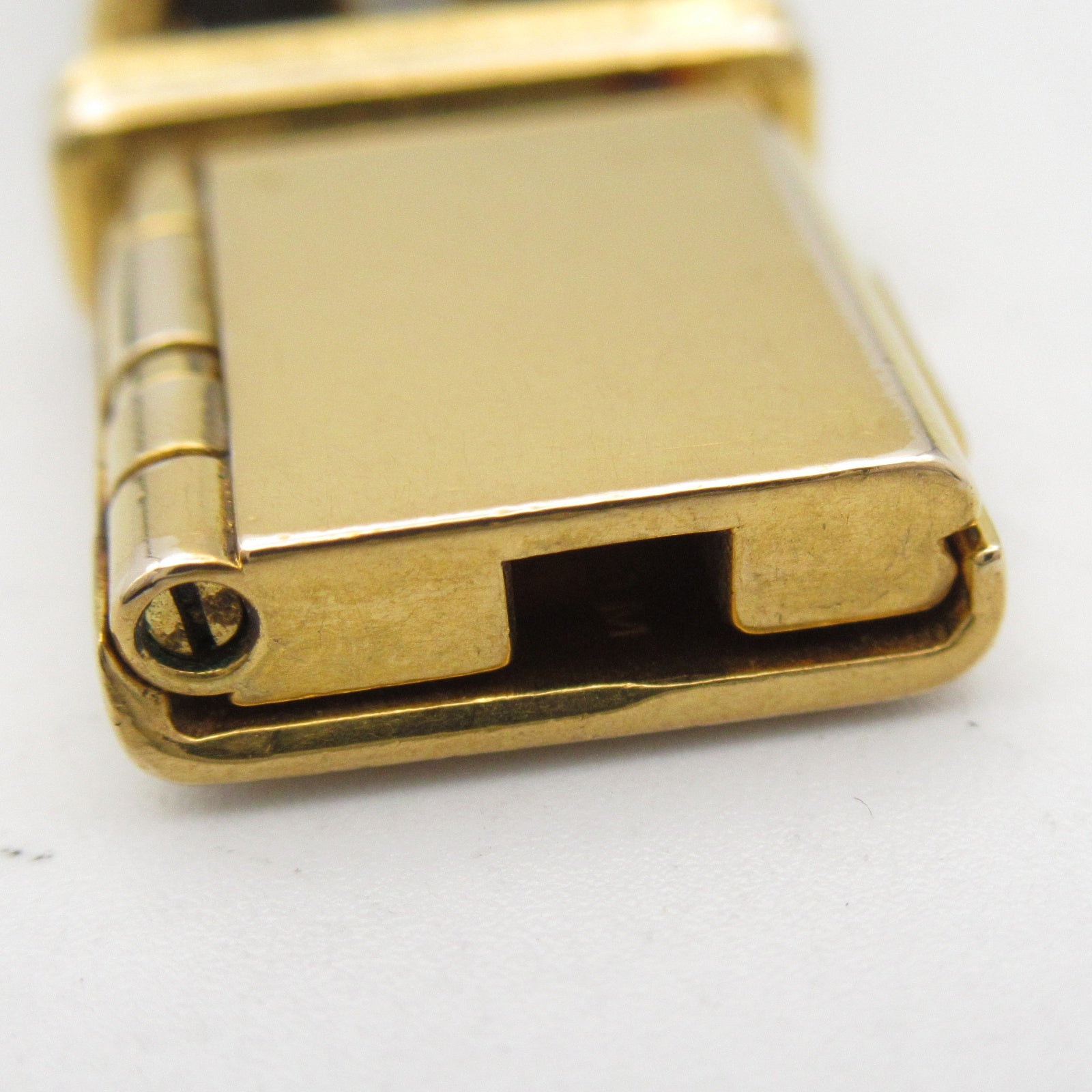 CHANEL CC Premiere S Wrist Watch H0001 Quartz Gold Plated Leather 