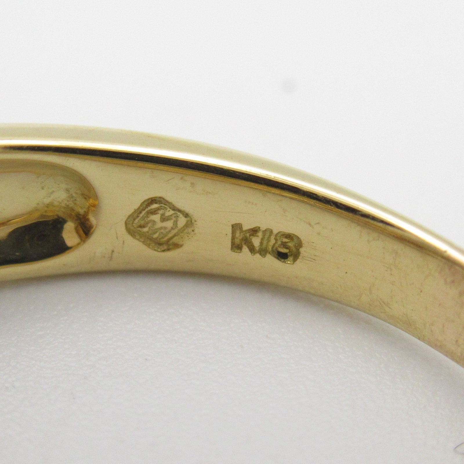 JEWELRY 18K黃金Ruby Diamond Ring紅寶石/鑽石戒指US#6.5