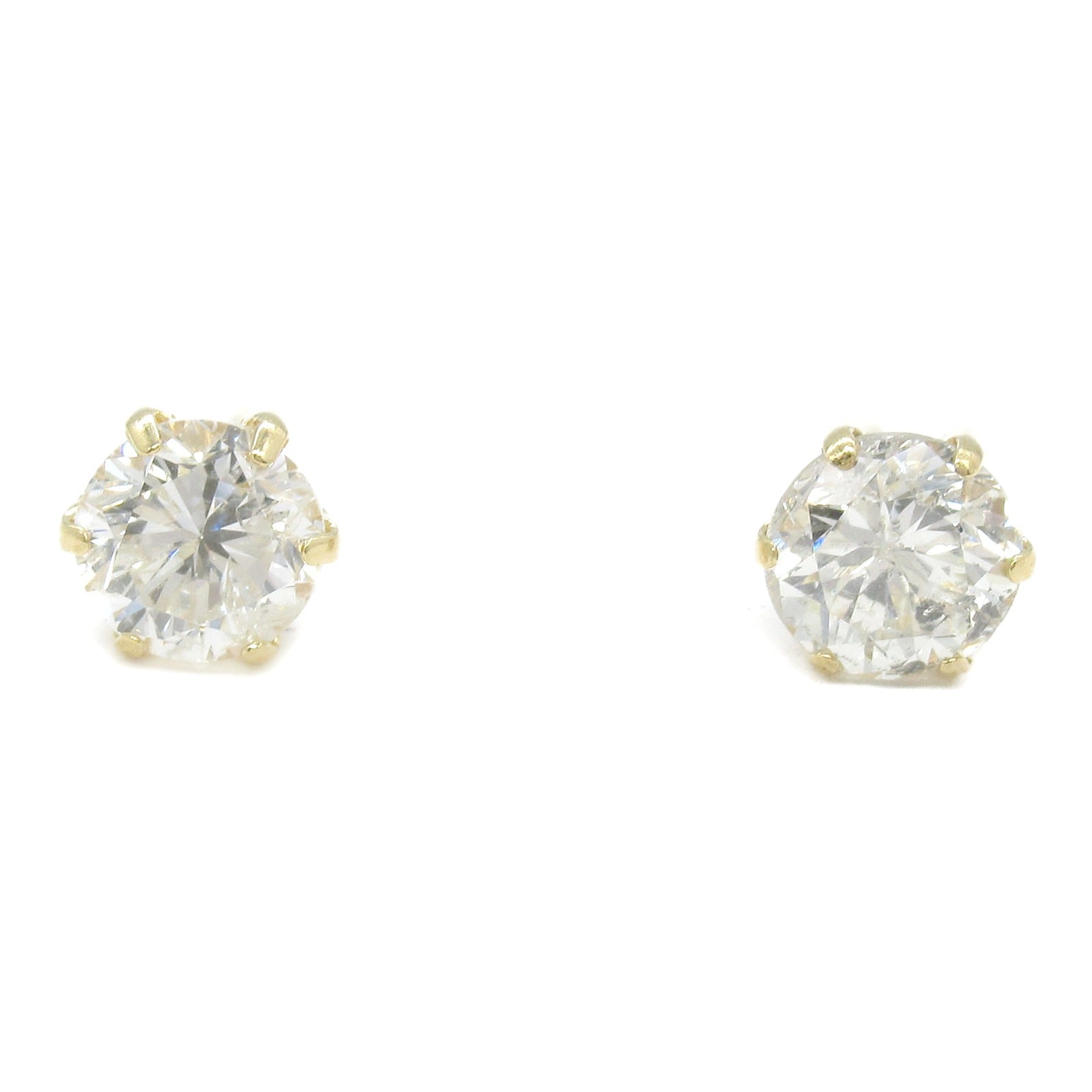 JEWELRY 18K黃金Diamond Earrings鑽石耳環