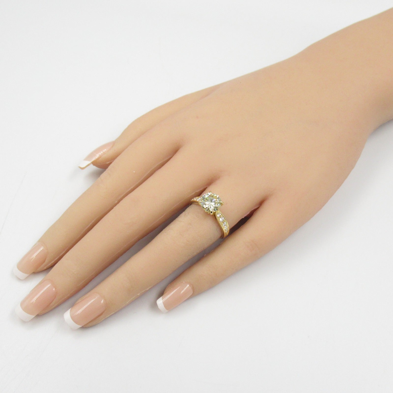JEWELRY 18K黃金Diamond Ring鑽石戒指US#6.5