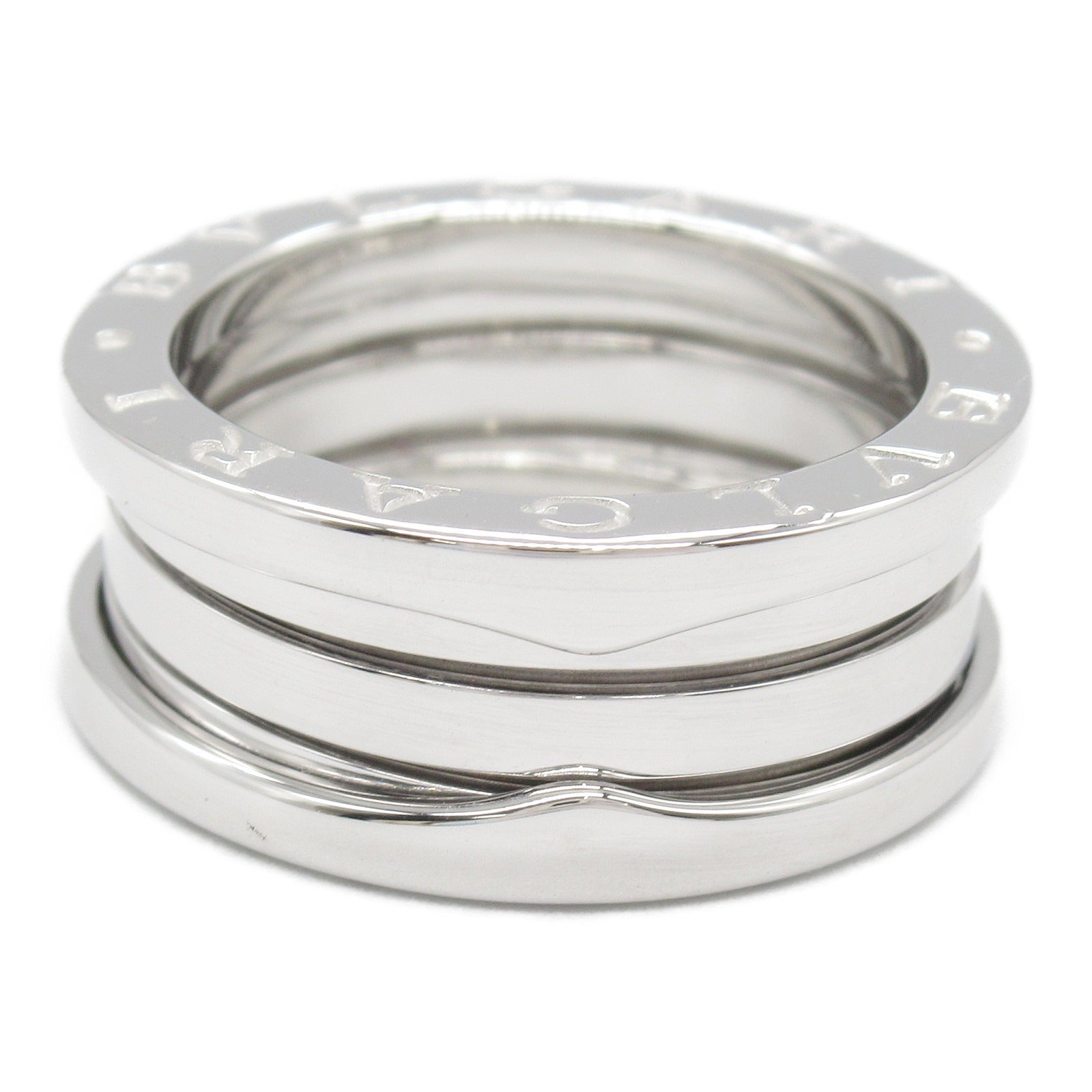 BVLGARI 18K白金B-zero1 Ring戒指Bvlgari#52/US#6