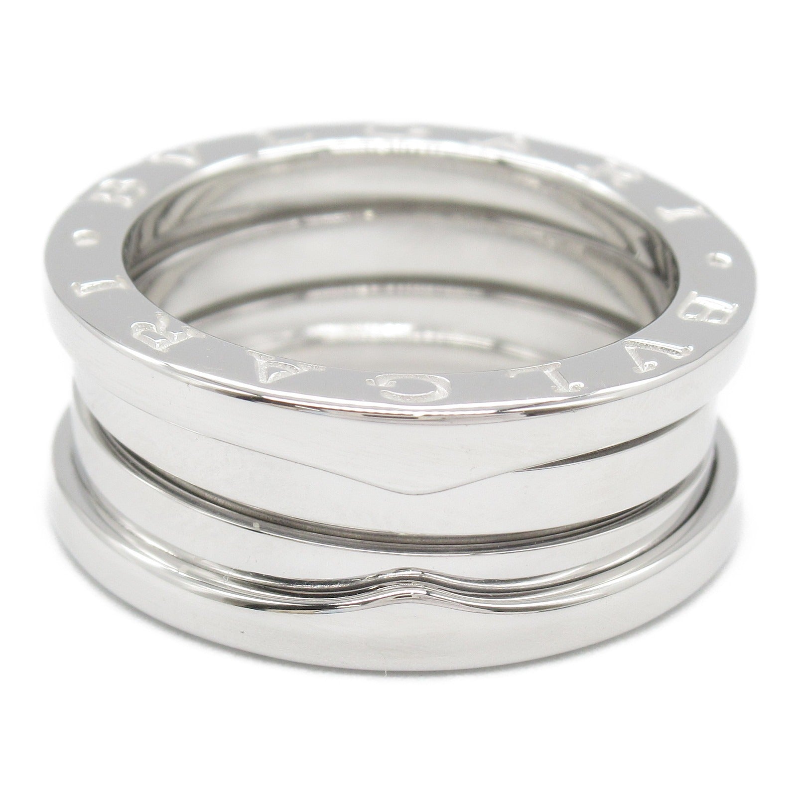 BVLGARI 18K白金B-zero1 Ring戒指Bvlgari#52/US#6