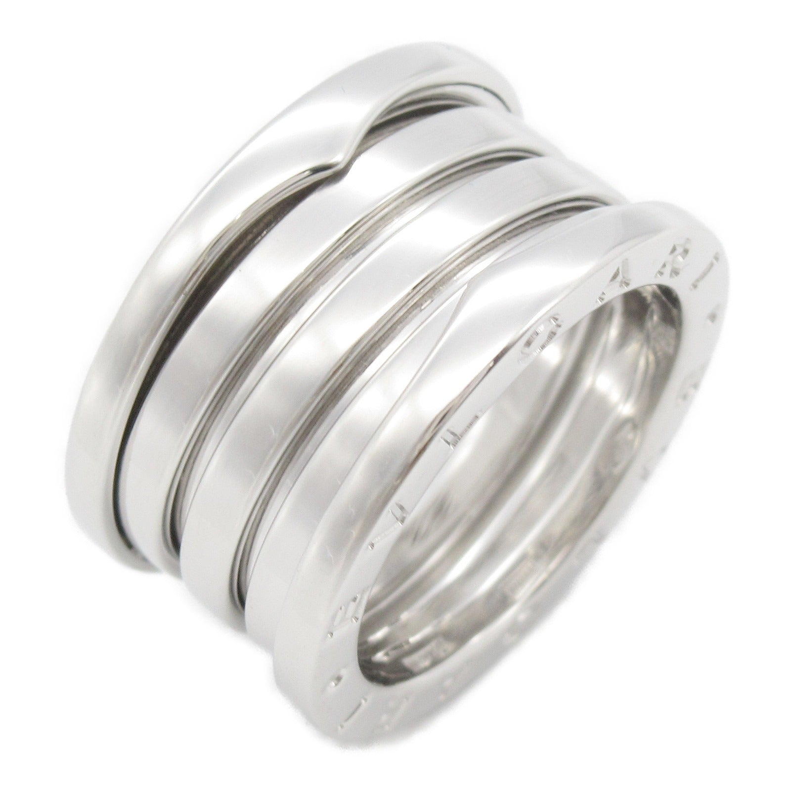 BVLGARI 18K白金B-zero1 Ring戒指Bvlgari#51/US#5.25