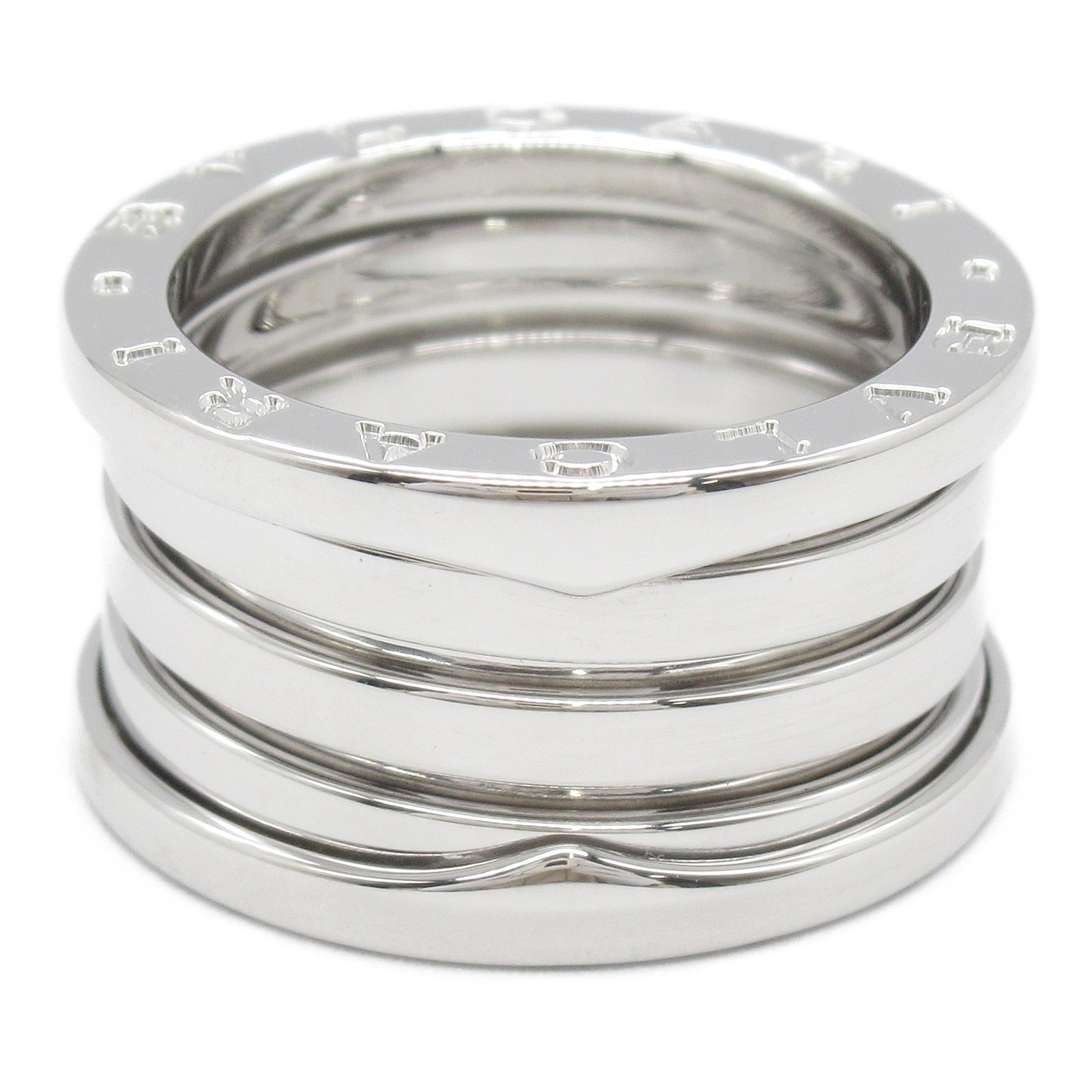 BVLGARI 18K白金B-zero1 Ring戒指Bvlgari#51/US#5.25