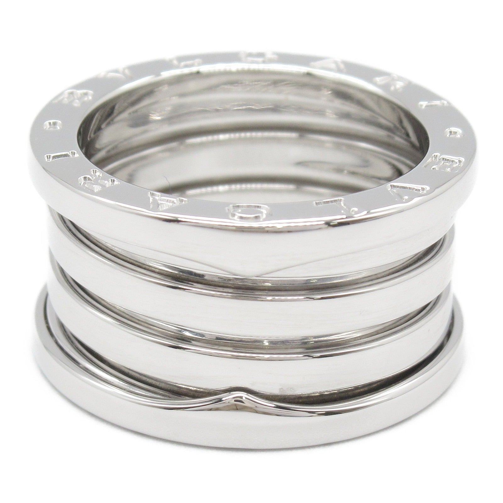 BVLGARI 18K白金B-zero1 Ring戒指Bvlgari#51/US#5.25