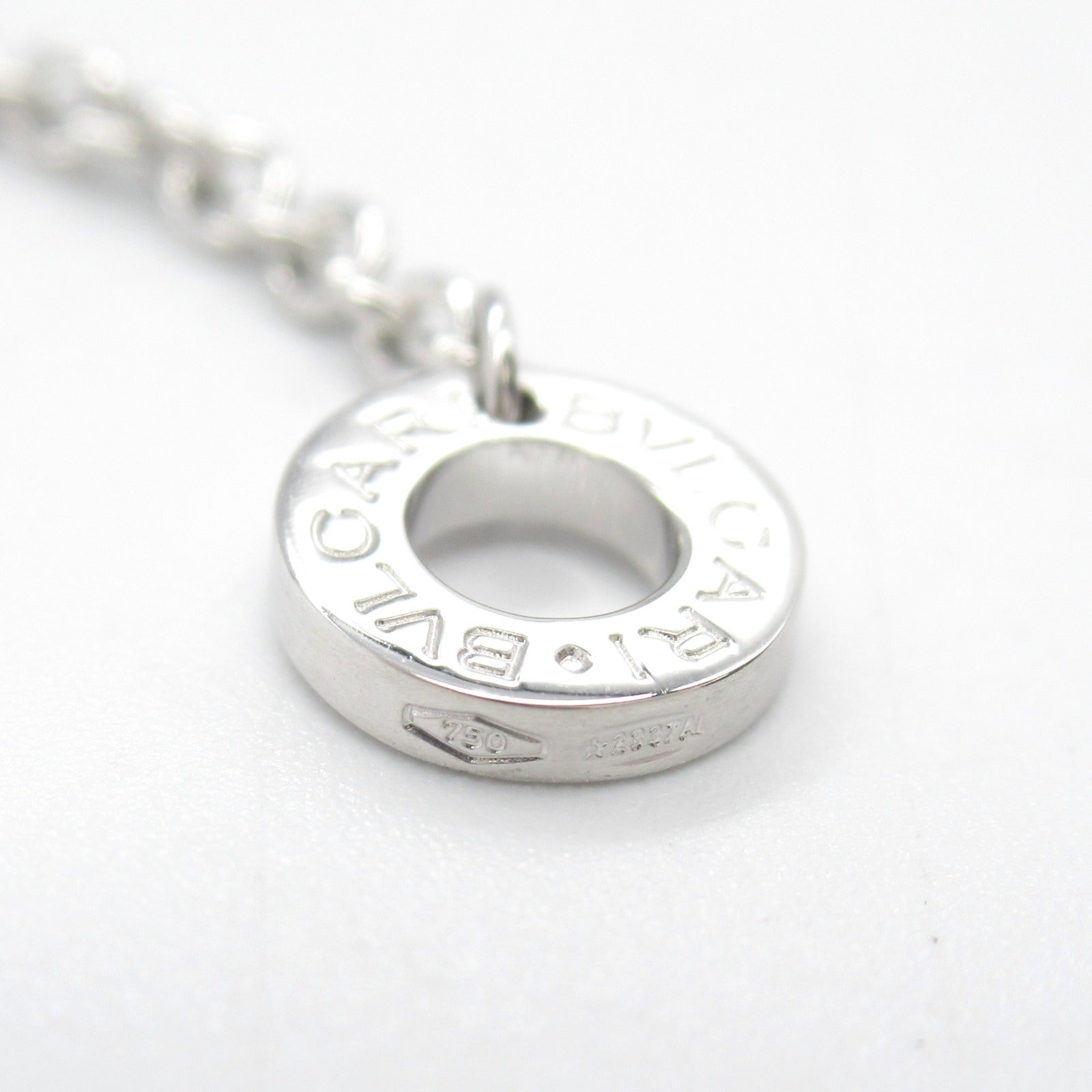 BVLGARI 18K白金Diamond Necklace鑽石項鍊