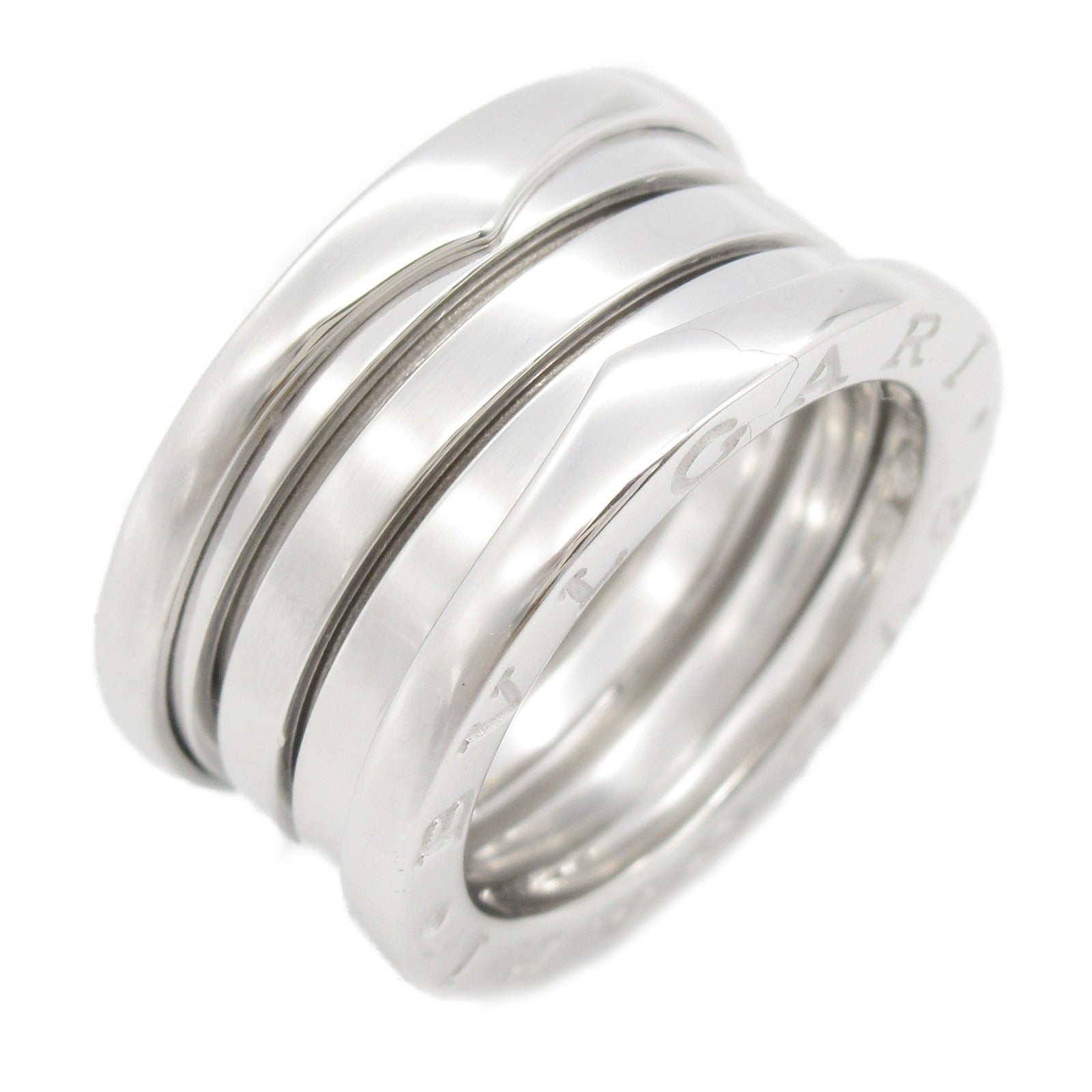 BVLGARI 18K白金B-zero1 Ring戒指Bvlgari#51/US#5.25