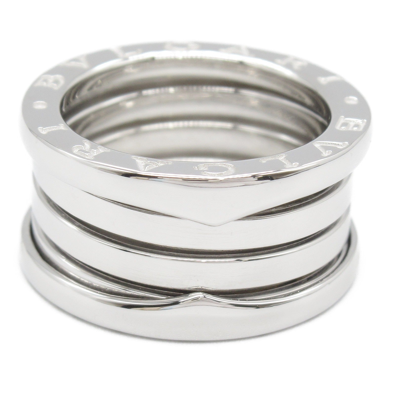 BVLGARI 18K白金B-zero1 Ring戒指Bvlgari#51/US#5.25