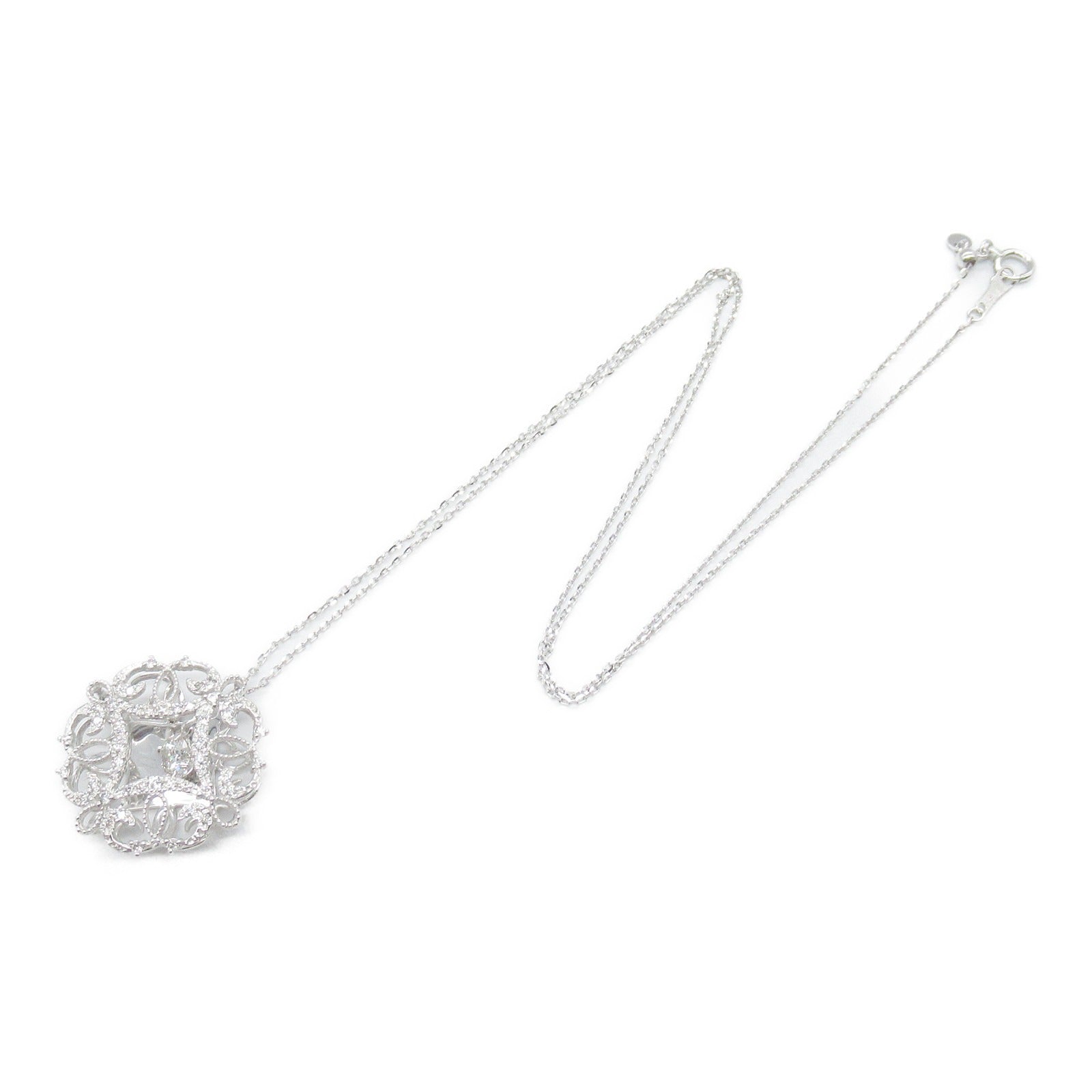 JEWELRY 18K白金Diamond Necklace鑽石項鍊