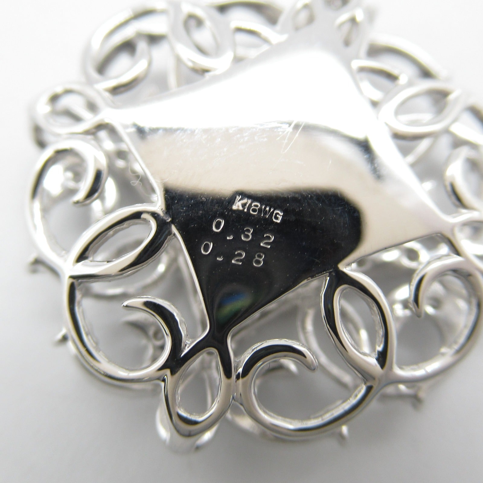 JEWELRY 18K白金Diamond Necklace鑽石項鍊