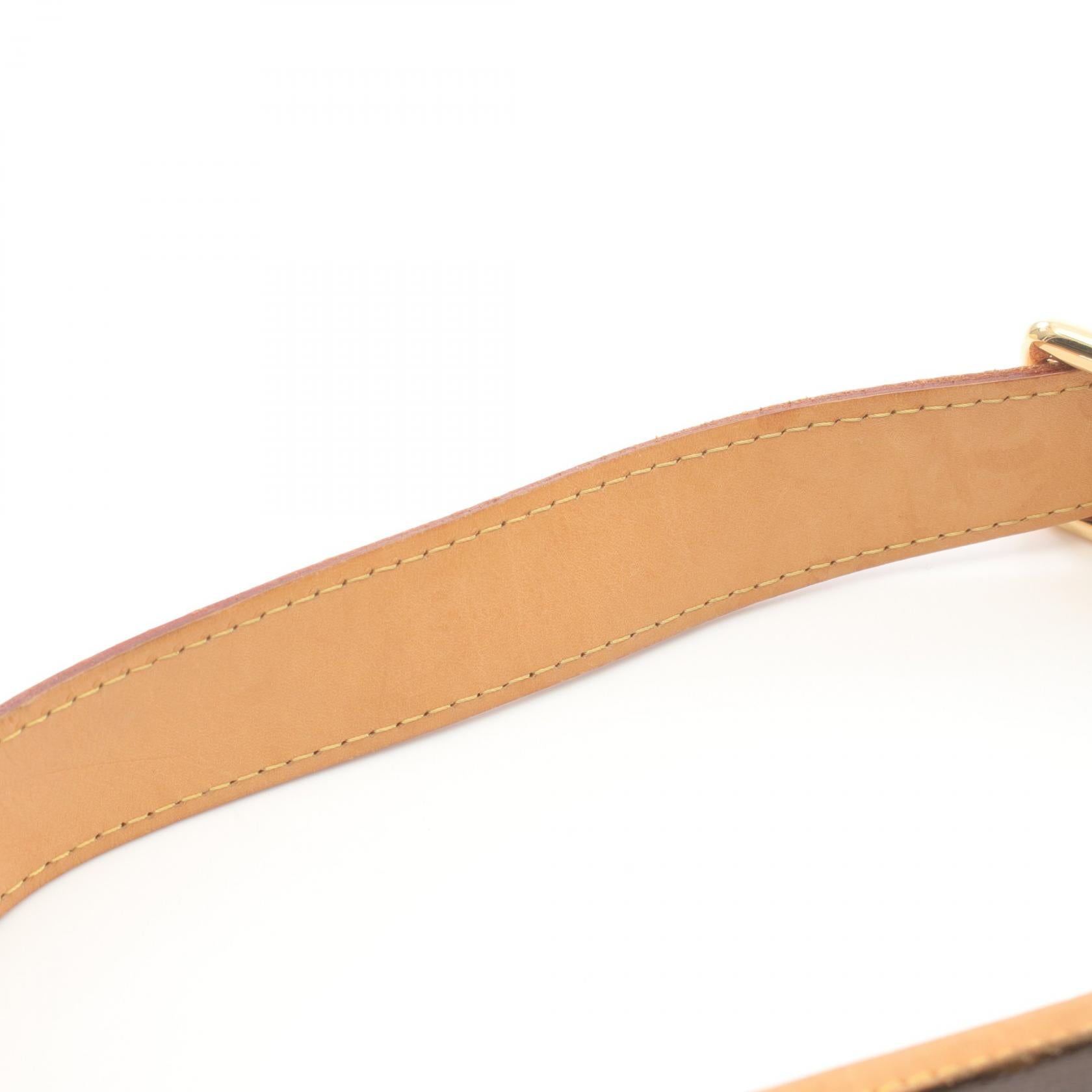 LOUIS VUITTON Monogram Galliera PM金扣肩背袋棕色