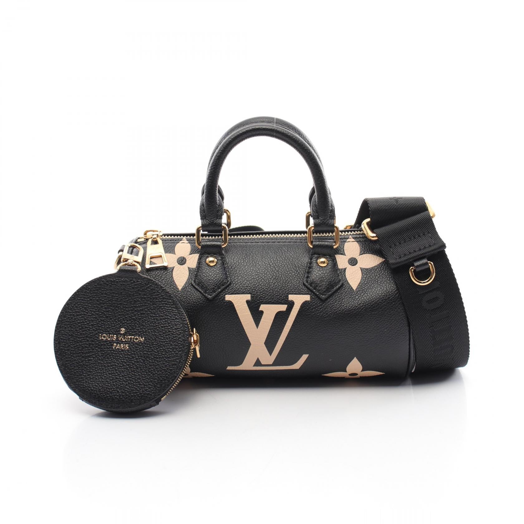 LOUIS VUITTON Monogram Empreinte Papillon BB手挽肩背兩用袋