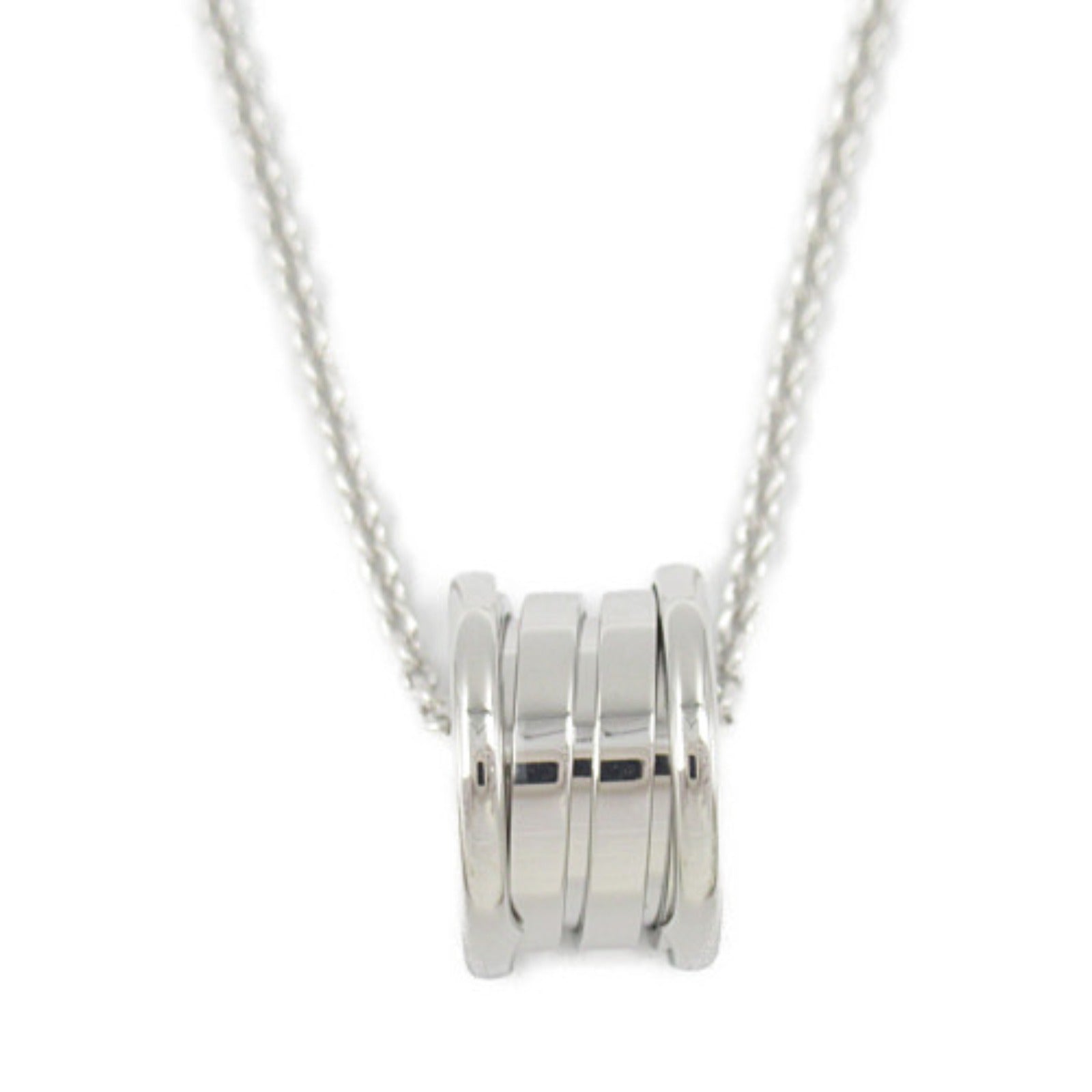 BVLGARI 18K白金B-zero1項鍊