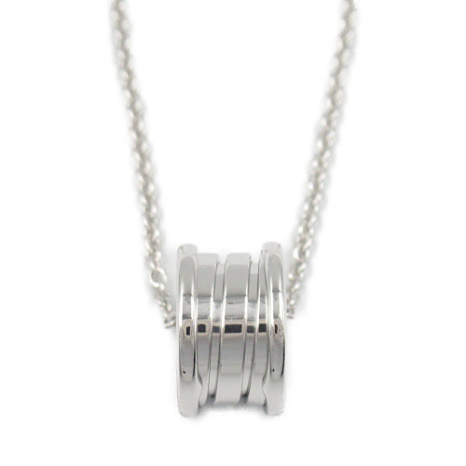 BVLGARI 18K白金B-zero1項鍊