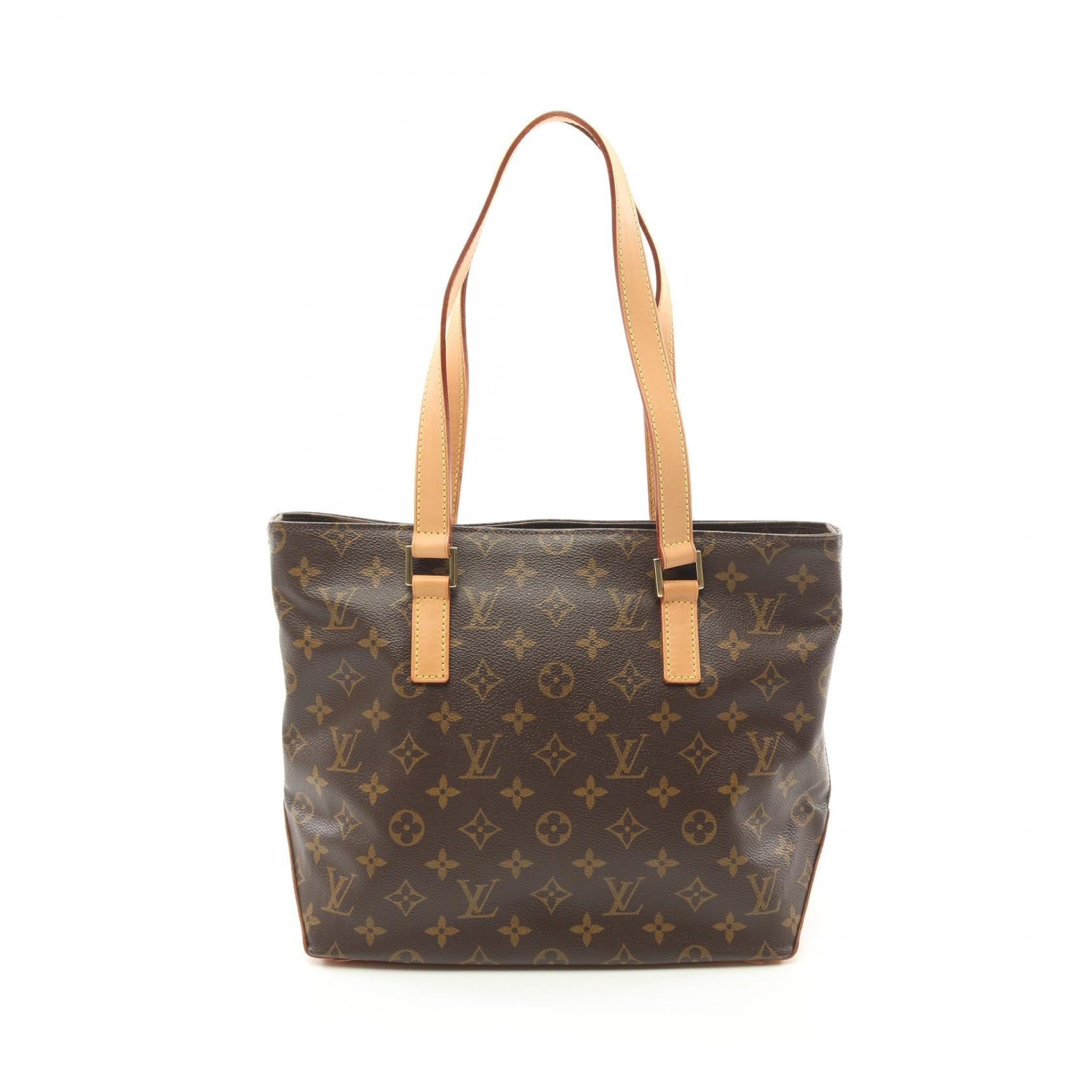 LOUIS VUITTON Monogram Cabas Piano金扣肩背袋